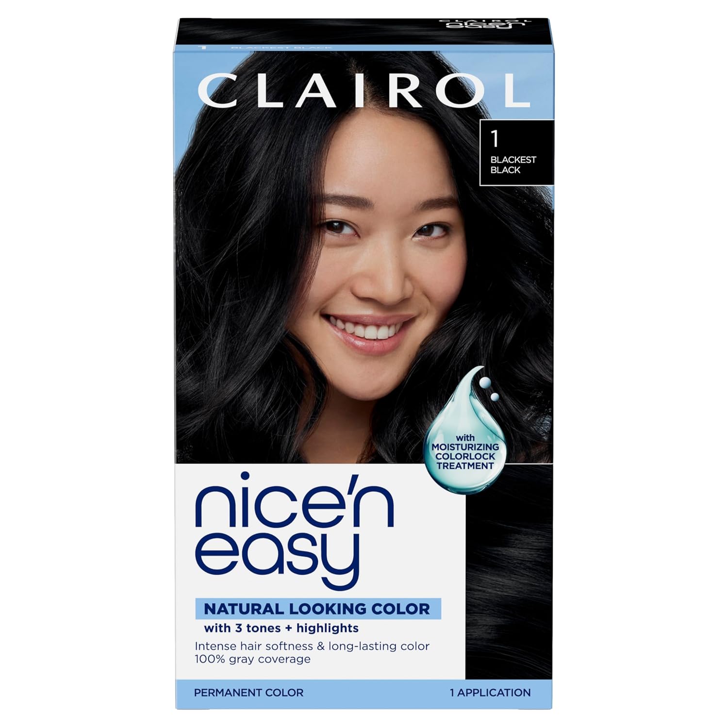 Clairol Nice'n Easy Permanent Hair Dye, 6A Light Ash Brown | Pack of 3
