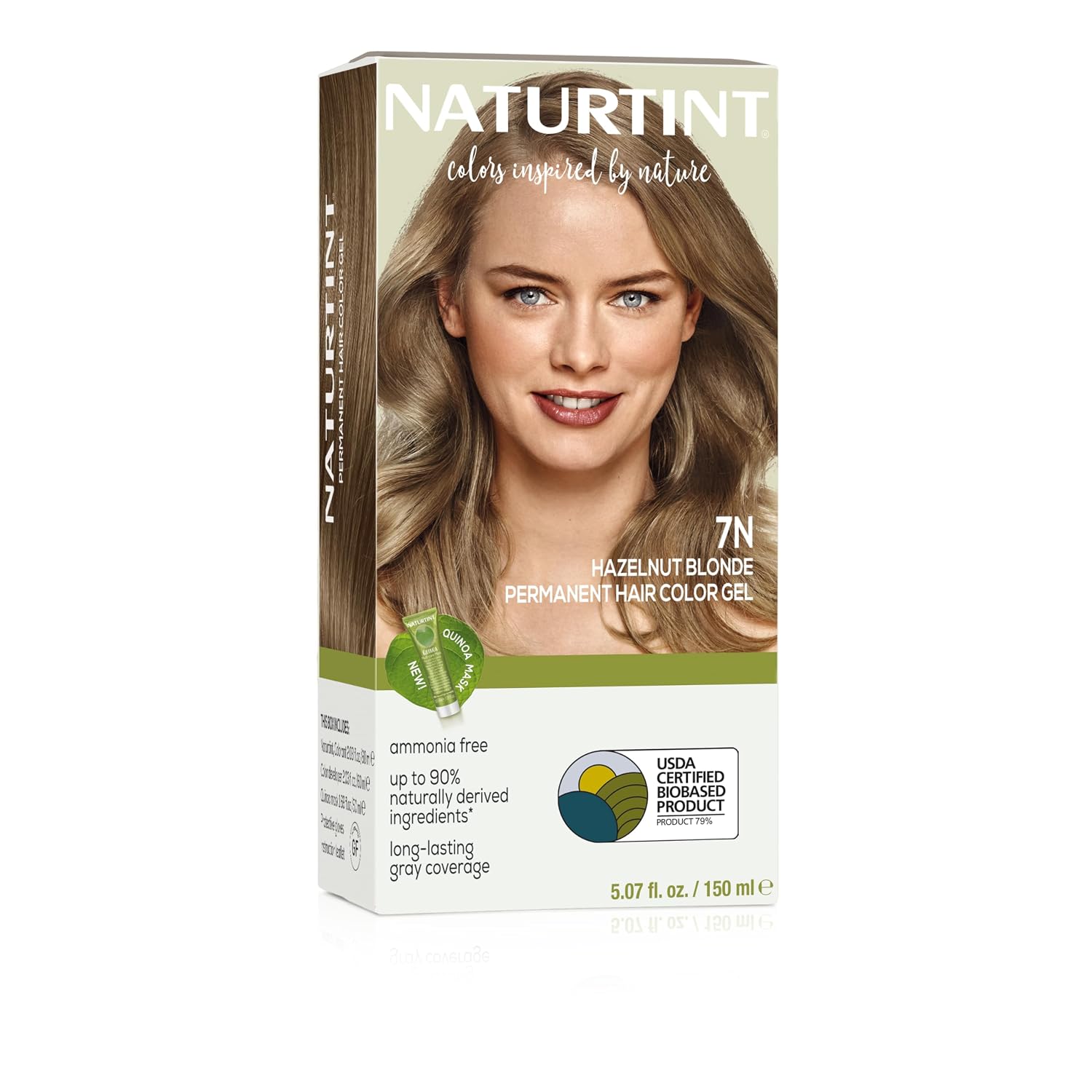 Naturtint 9N Honey Blonde Permanent Hair Color (Pack of 1), Ammonia Free, Vegan, Cruelty Free, up to 100% Gray Coverage, Long Lasting Results (Packaging may vary)