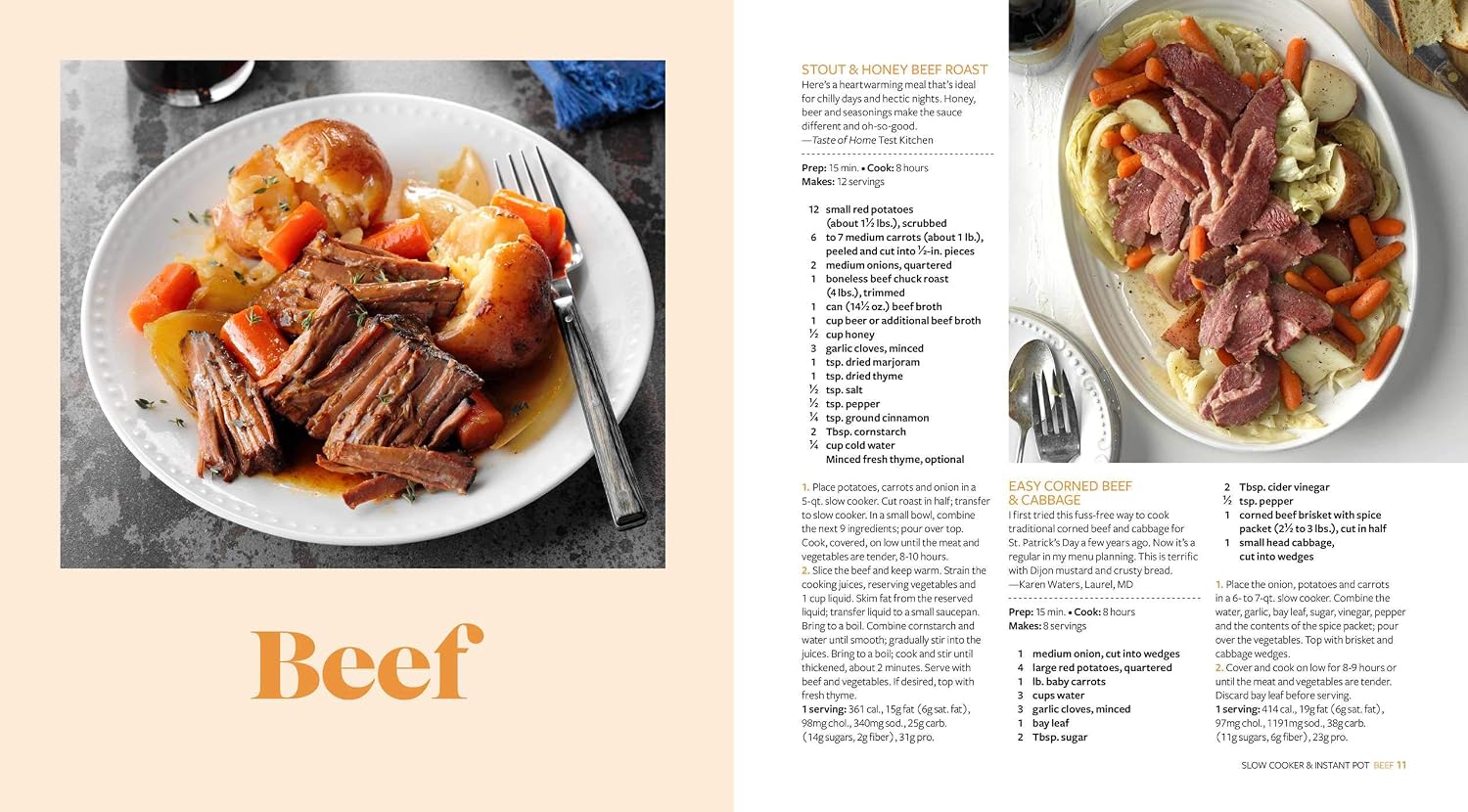 Taste of Home One Pot Favorites: 519 Dutch Oven, Instant Pot®, Sheet Pan and other meal-in-one lifesavers (Taste of Home Quick & Easy)