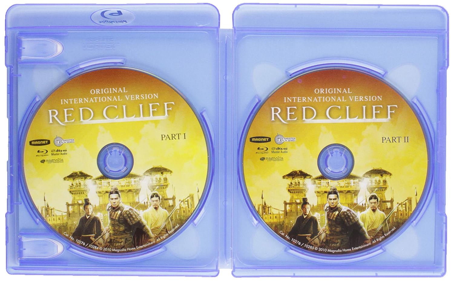 Red Cliff International Version - Part I & Part II [Blu-ray]