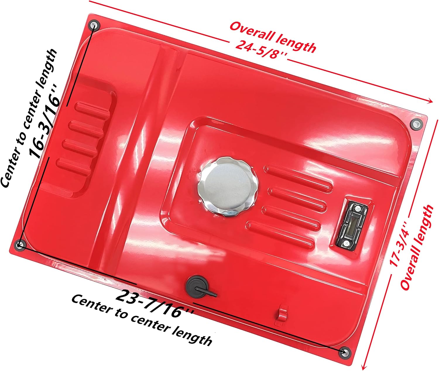 Metal Gas Fuel Tank With Vent For Harbor Freight Predator 13HP 420cc 7250/9000W 7000/8750W 5500/6500W Gas Generator 63082 63083 and 8HP 301cc 6500