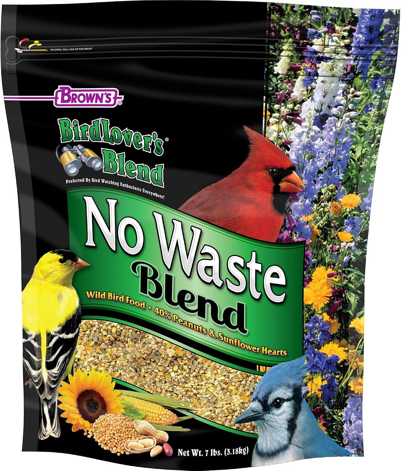 F.M. Brown's BirdLover's Blend, 7-Pound, No Waste blend