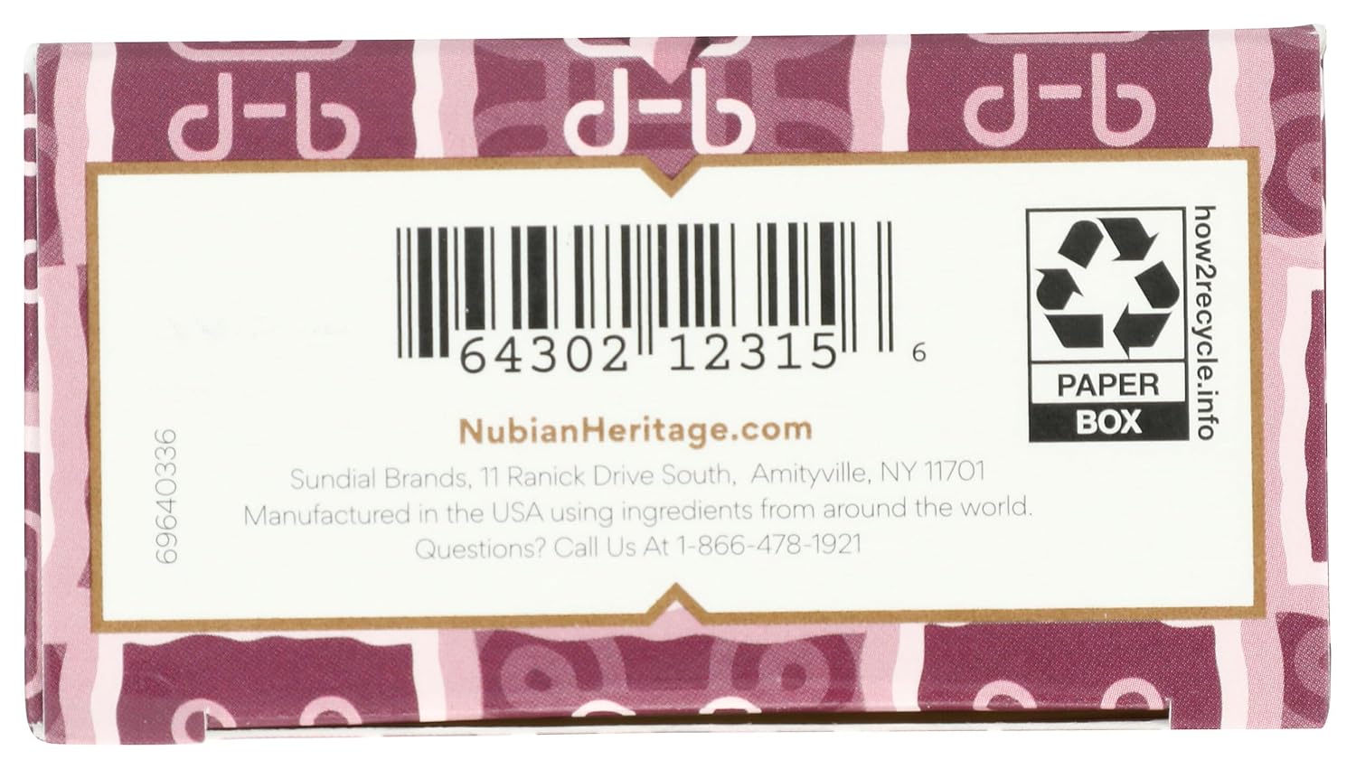 Bar Soap Raw Shea Butter 5 Oz By Nubian Heritage