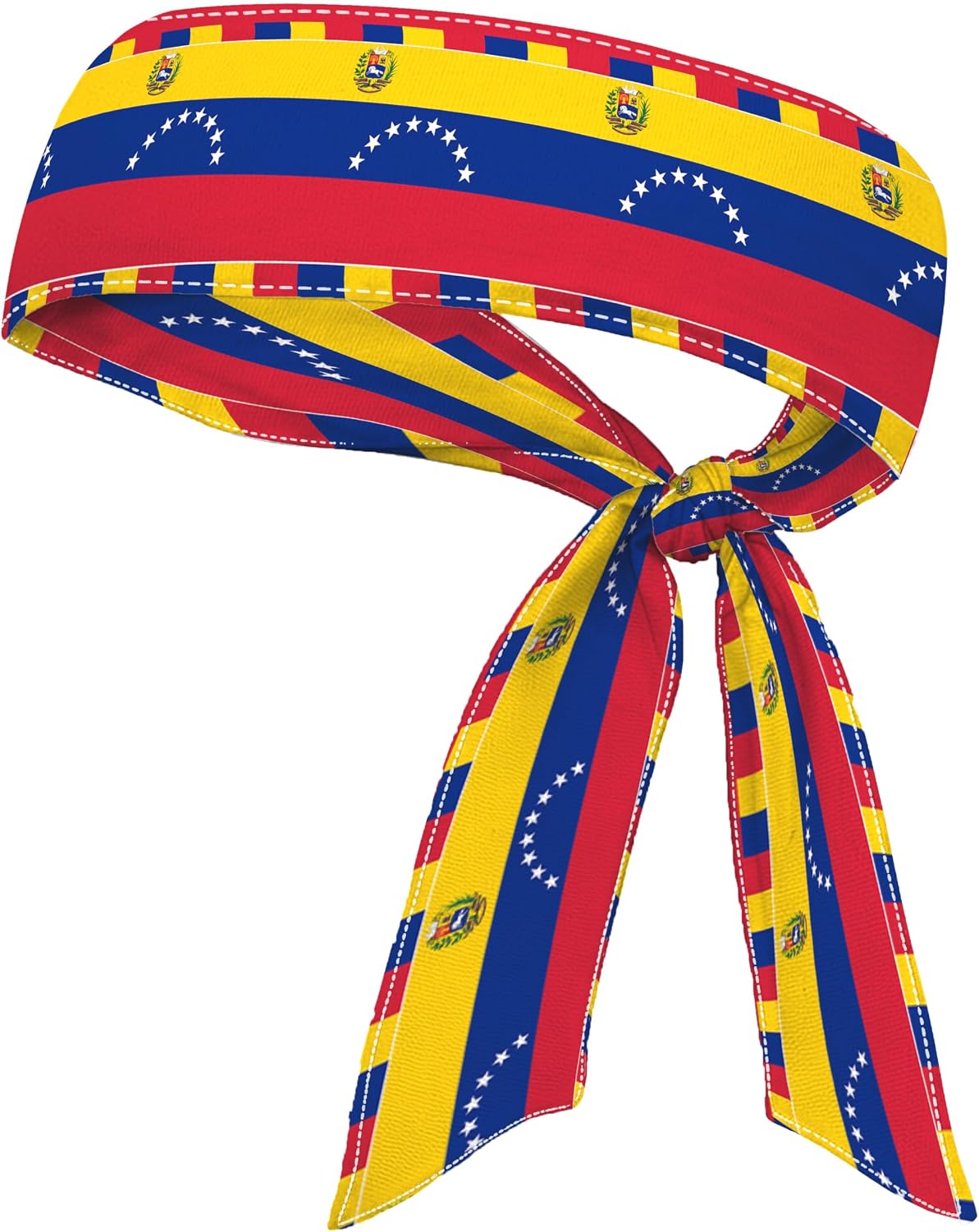 Tie Headbands for Men Women,Pattern Gymwrap,Gym Workout Adjustable Non-Slip Sweatbands for Running,40 X 2.4In