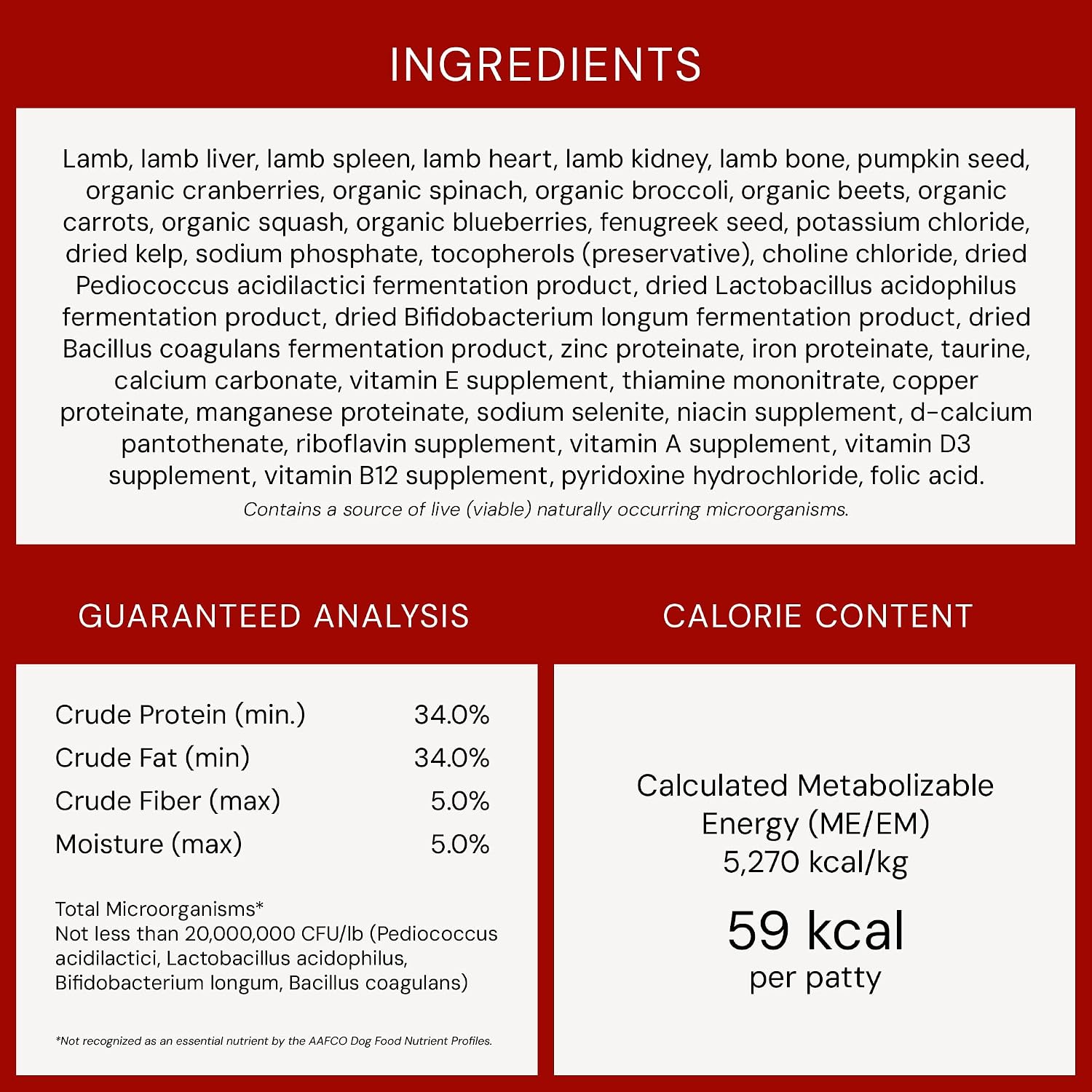 Stella & Chewy’s Freeze Dried Raw Dinner Patties – Grain Free Dog Food, Protein Rich Stella’s Super Beef Recipe – 5.5 oz