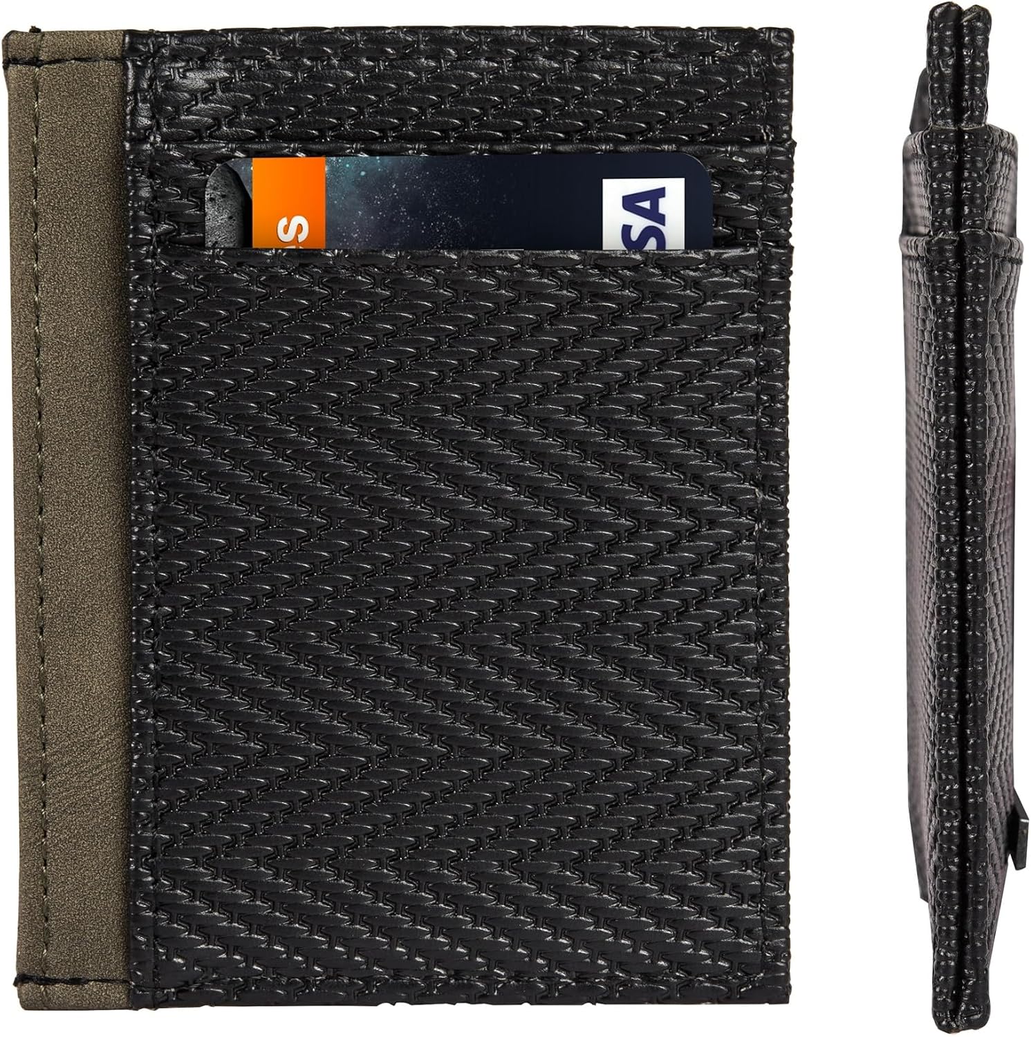 HAMMER ANVIL Los Angeles Slim Minimalist Front Pocket Wallet RFID Protected