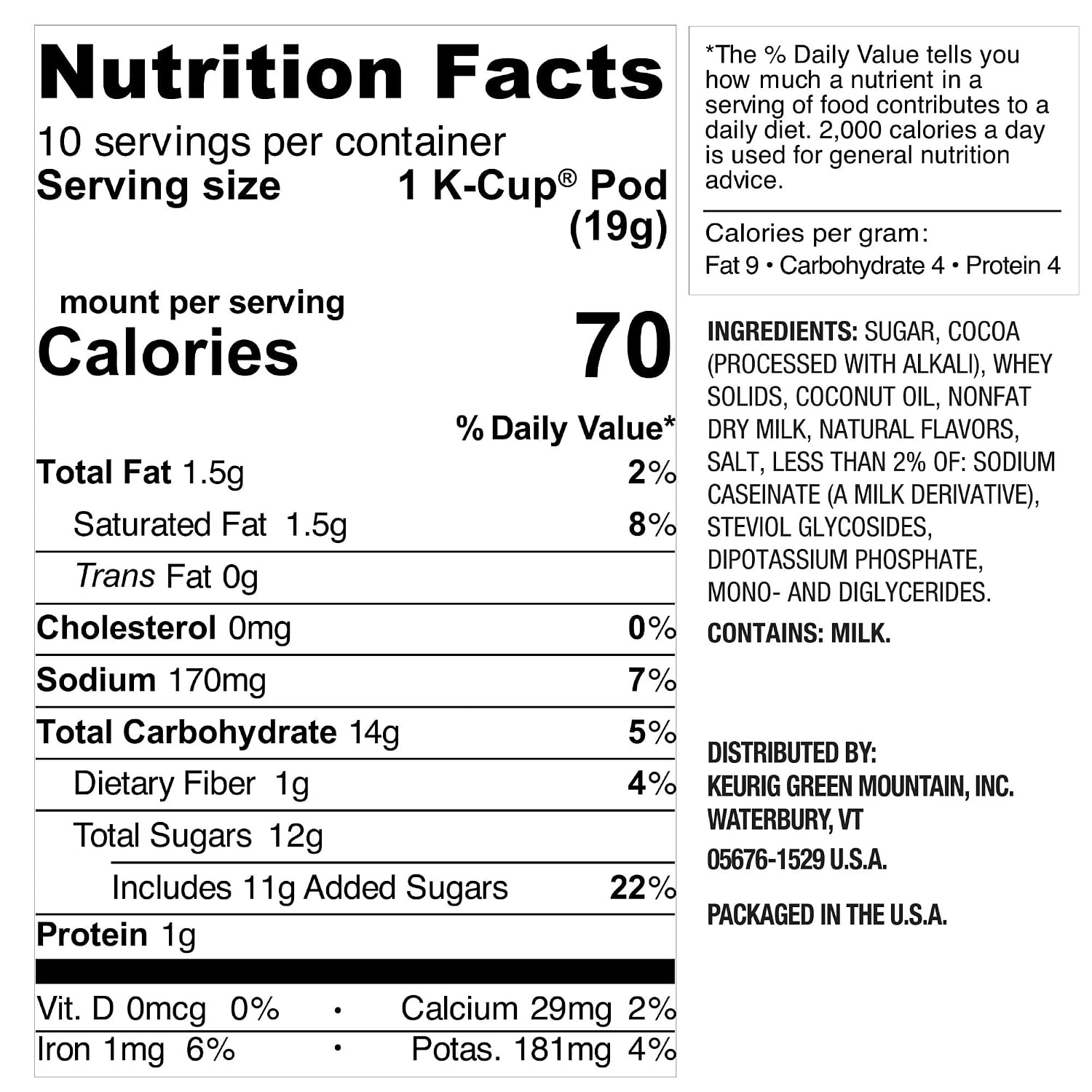 Swiss Miss Milk Chocolate Hot Cocoa Keurig Single-Serve K Cup Pods, 28 Count