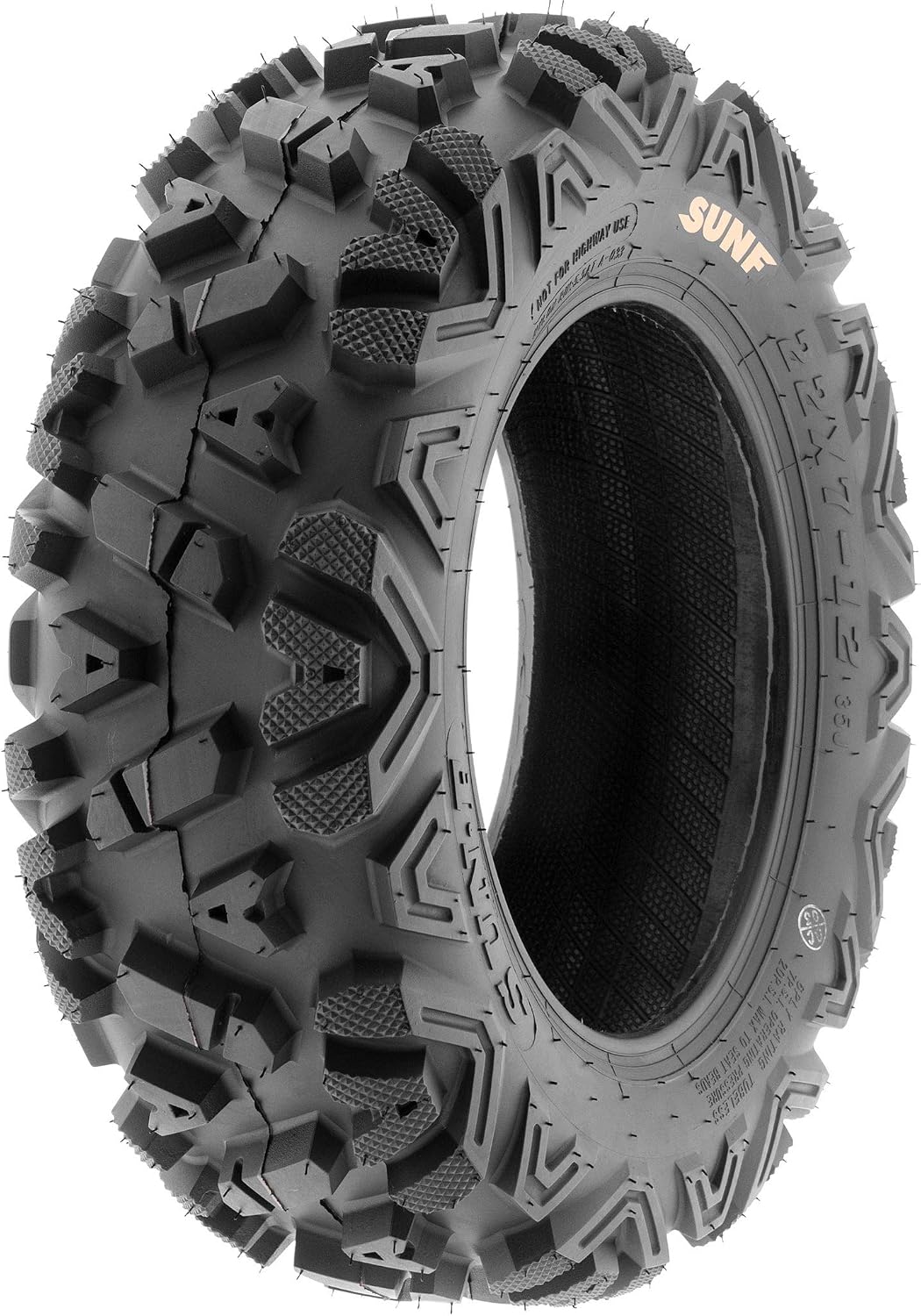SunF 25x8-12 25x10-11 All Terrain Tires ATV UTV 6 PR POWER I A033 - BUNDLE