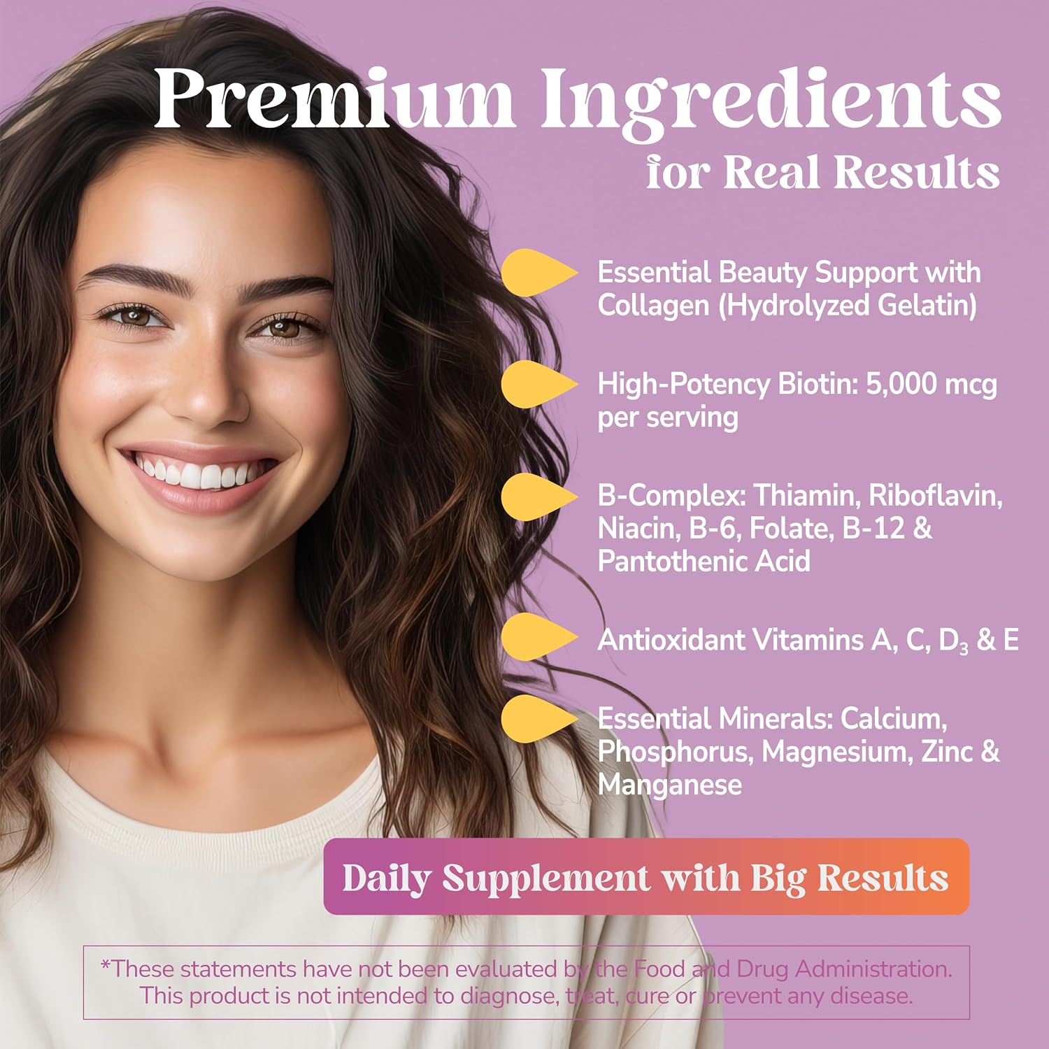 21st Century Hair, Skin and Nails Extra Strength Tablets, 90 Count (27847) | Extra-Strength Hair, Skin & Nails Formula with Biotin & Vitamins A, C & E