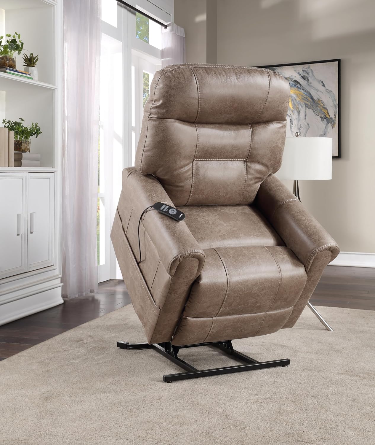 Steve Silver TT850C Ottawa Power Lift Chair w/Heat and Massage 33.5"x37"x43"