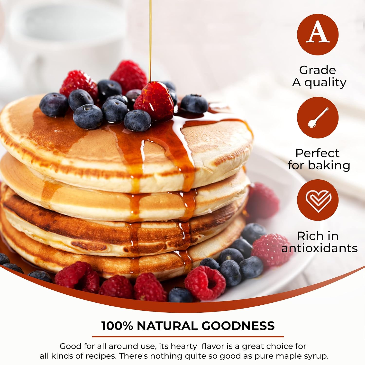Turkey Hill Sugarbush International Gold Medal Winner Grade A Maple Syrup, Canadian Maple Leaf Glass Bottle (25.36 Fl Oz)
