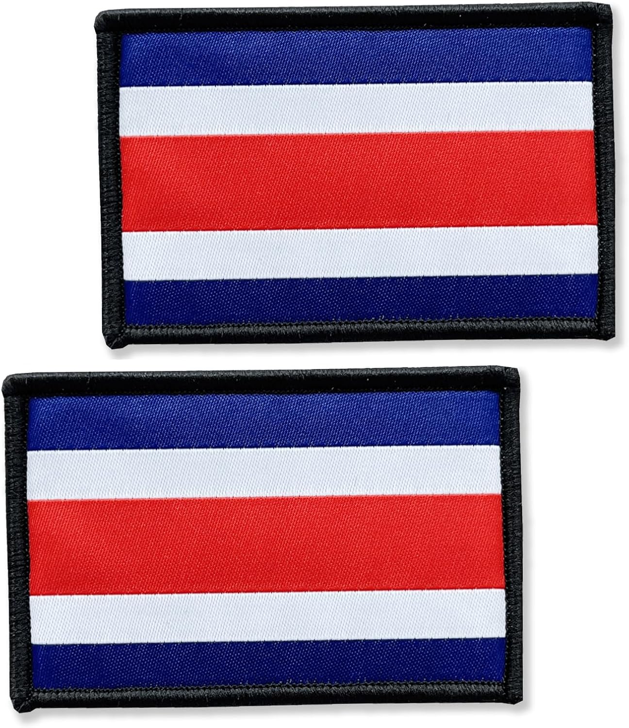 2 Pack Nicaragua Flags Patch Nicaraguans Flag Patches Patriotic Military Team Tactical Patch 3×2 Inch