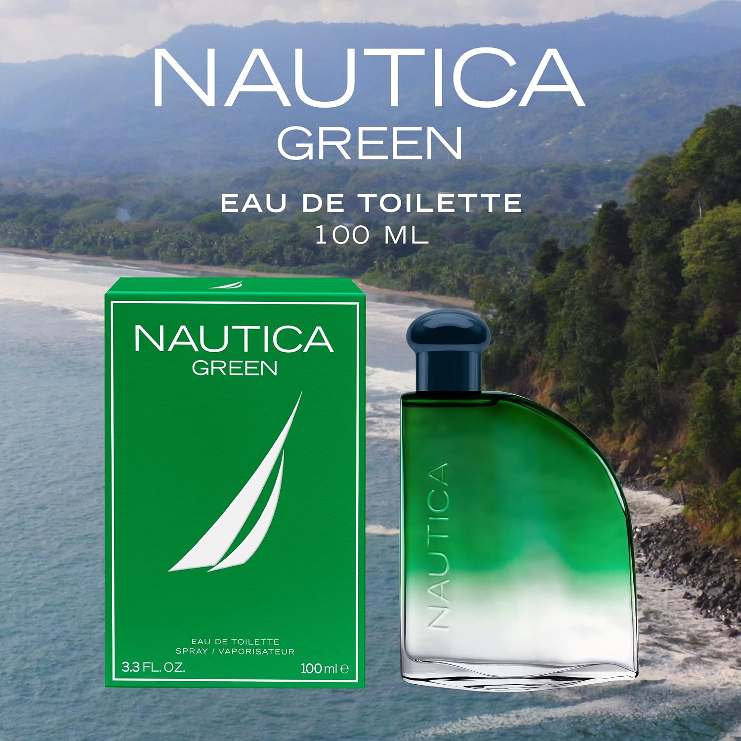 Nautica Blue Eau de Toilette, Men's Fragrance, 3.4 fl oz