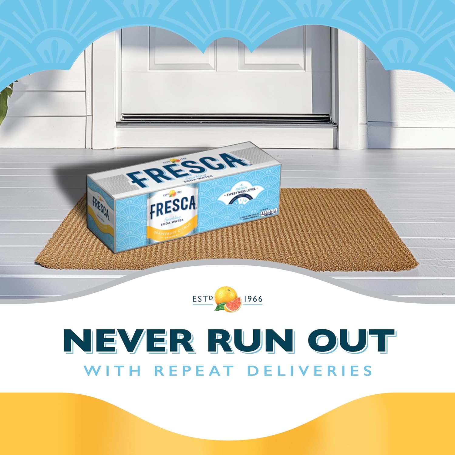 Fresca Citrus Soda, 12 Ounce (Pack of 12).