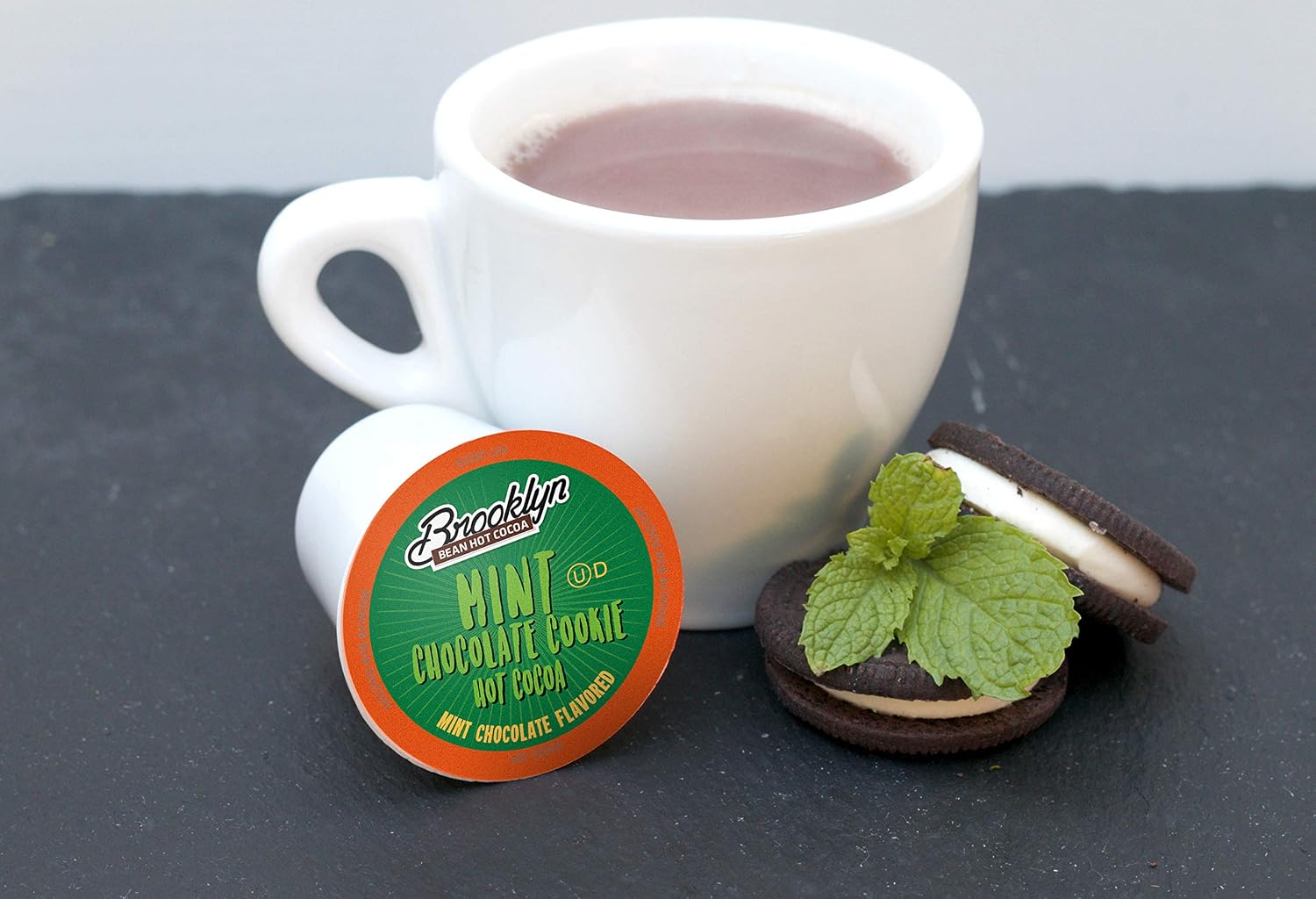 Brooklyn Beans Milk Chocolate Hot Cocoa Pods, Compatible with 2.0 K-Cup Brewers, 40 Count
