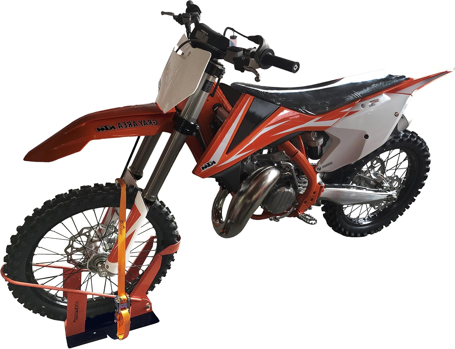 Lock N Load BK500 Dirt Bike Wheel Chock, (Color May Vary)