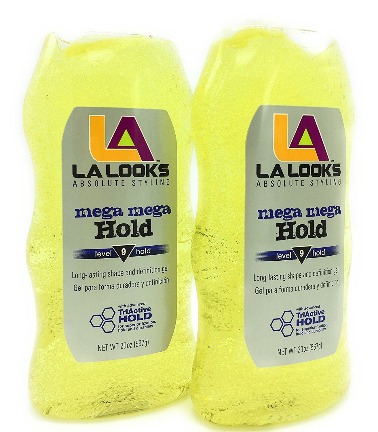 LA Looks Looks Gel #8 Nutra Curl 20 Ounce Mega Hold (591ml) SG B004IUJHT8 US 1.25 Pound (Pack of 1)