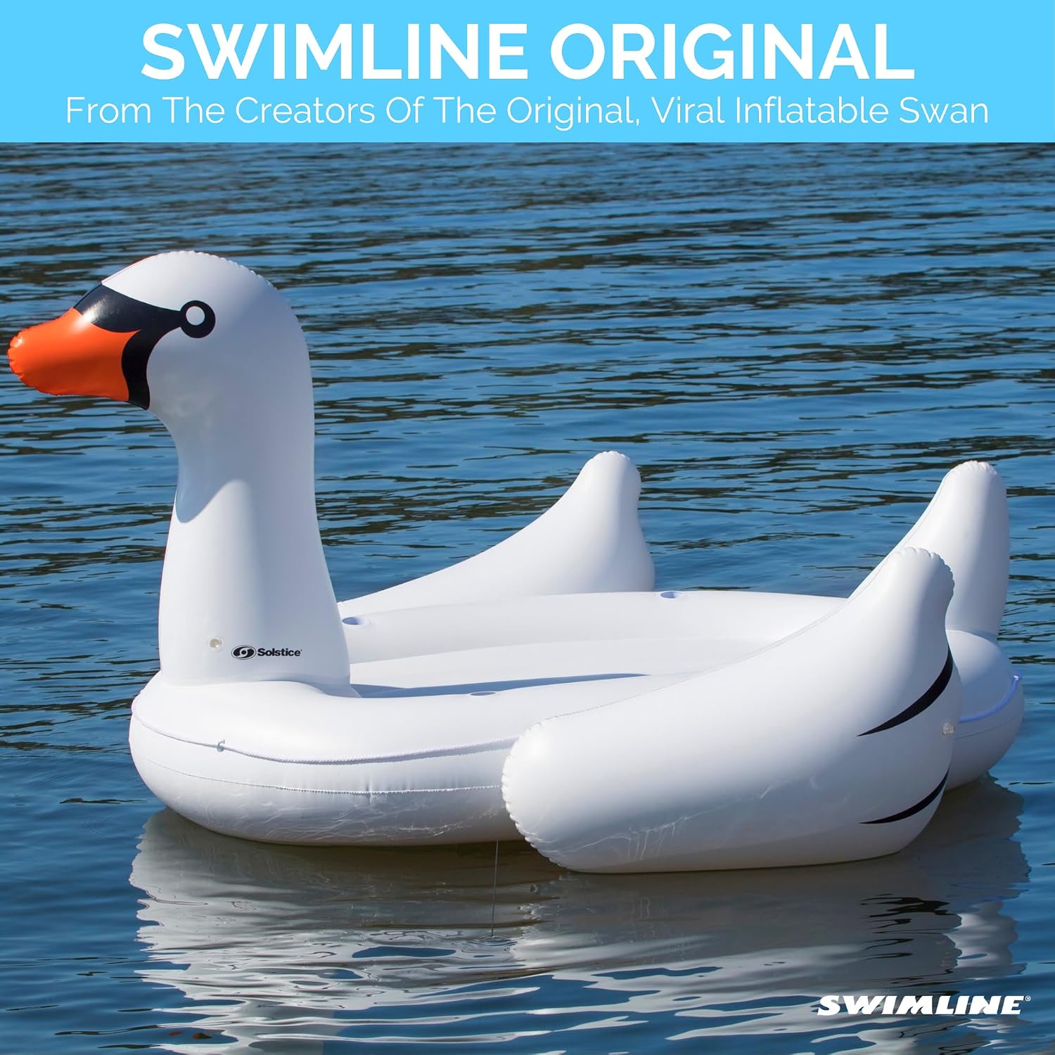 SWIMLINE Original Giant Inflatable Pool Float Floatie Ride-On
