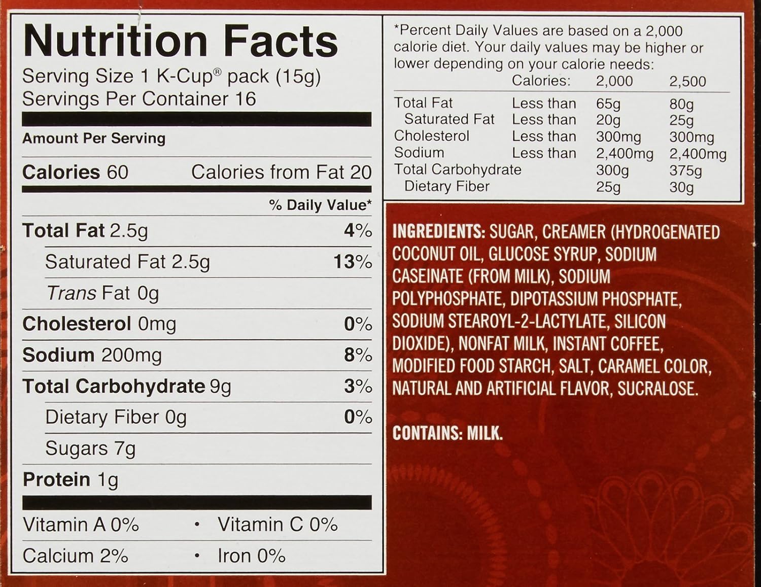 Cafe Escapes Cafe‚ Caramel - 16 ct