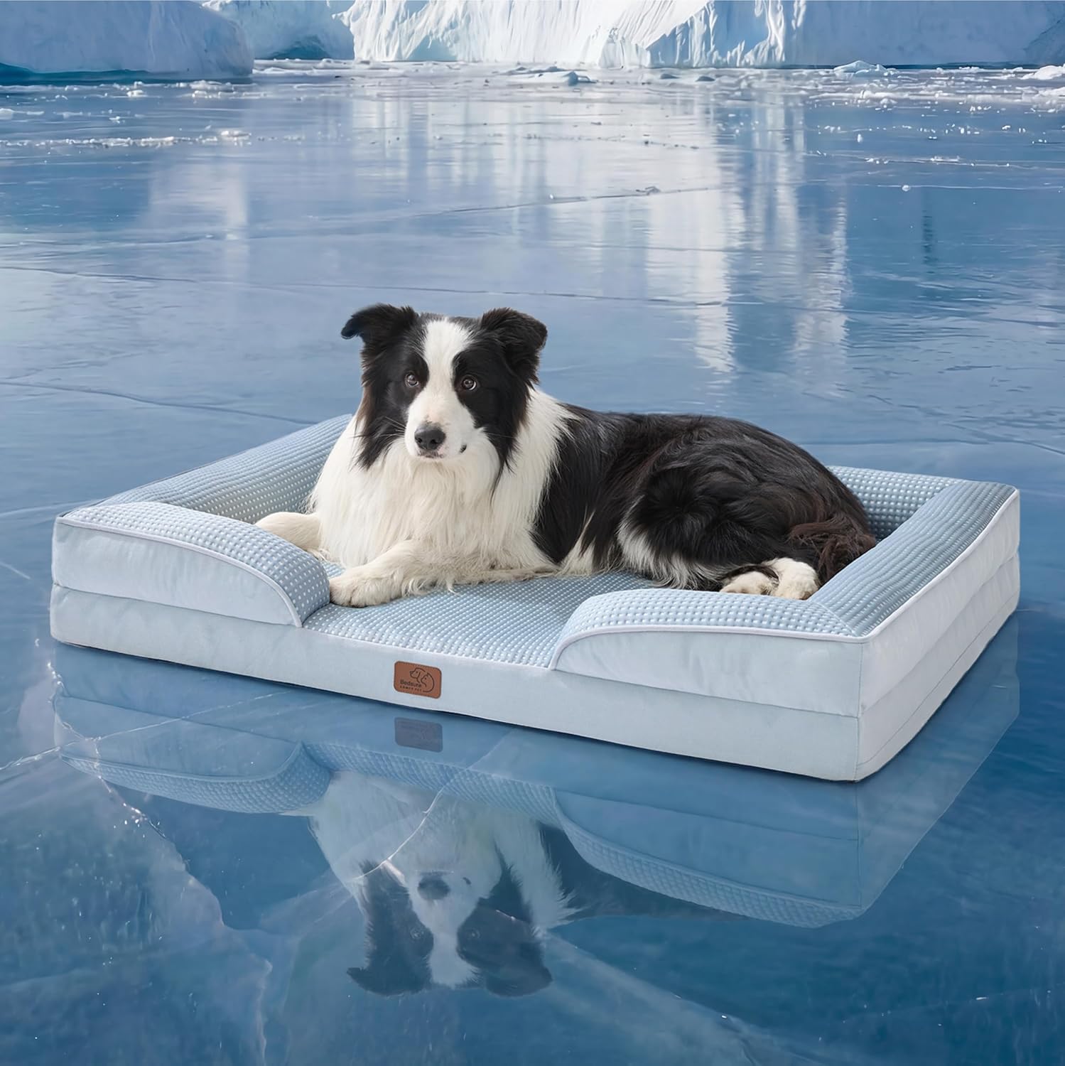 Bedsure Orthopedic Dog Beds Large Sized Dog with Removable Washable Cover