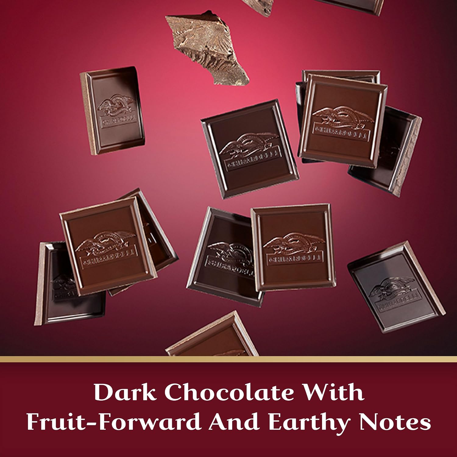 Ghirardelli, Intense Dark Chocolate Bar, 72% Cacao, Bar, 3.5 Ounce