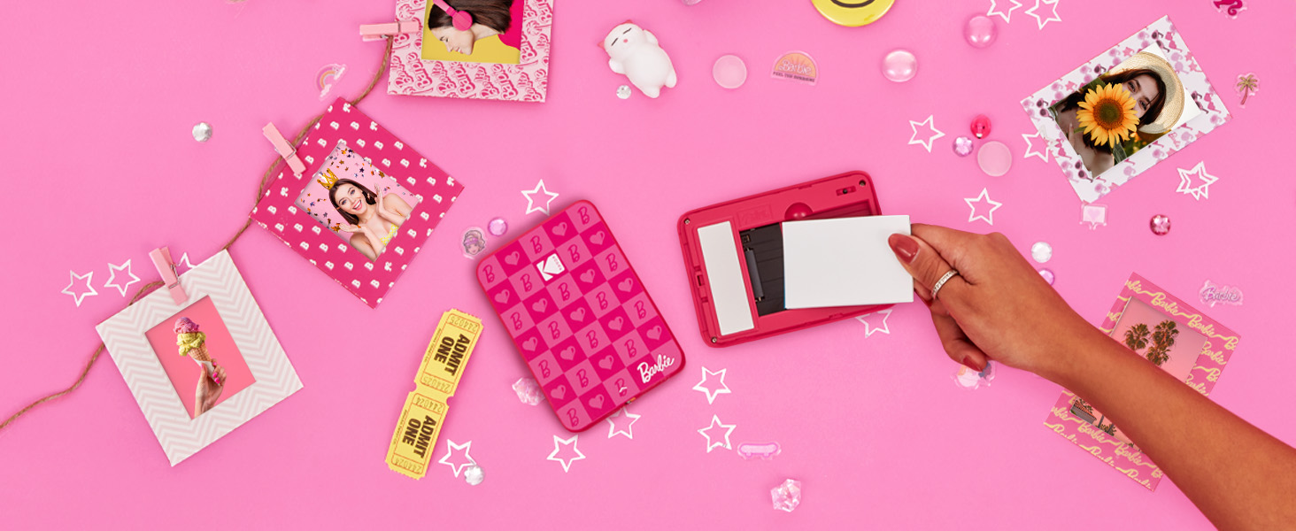 KODAK Barbie x Step Slim Wireless Instant Mobile Photo Printer