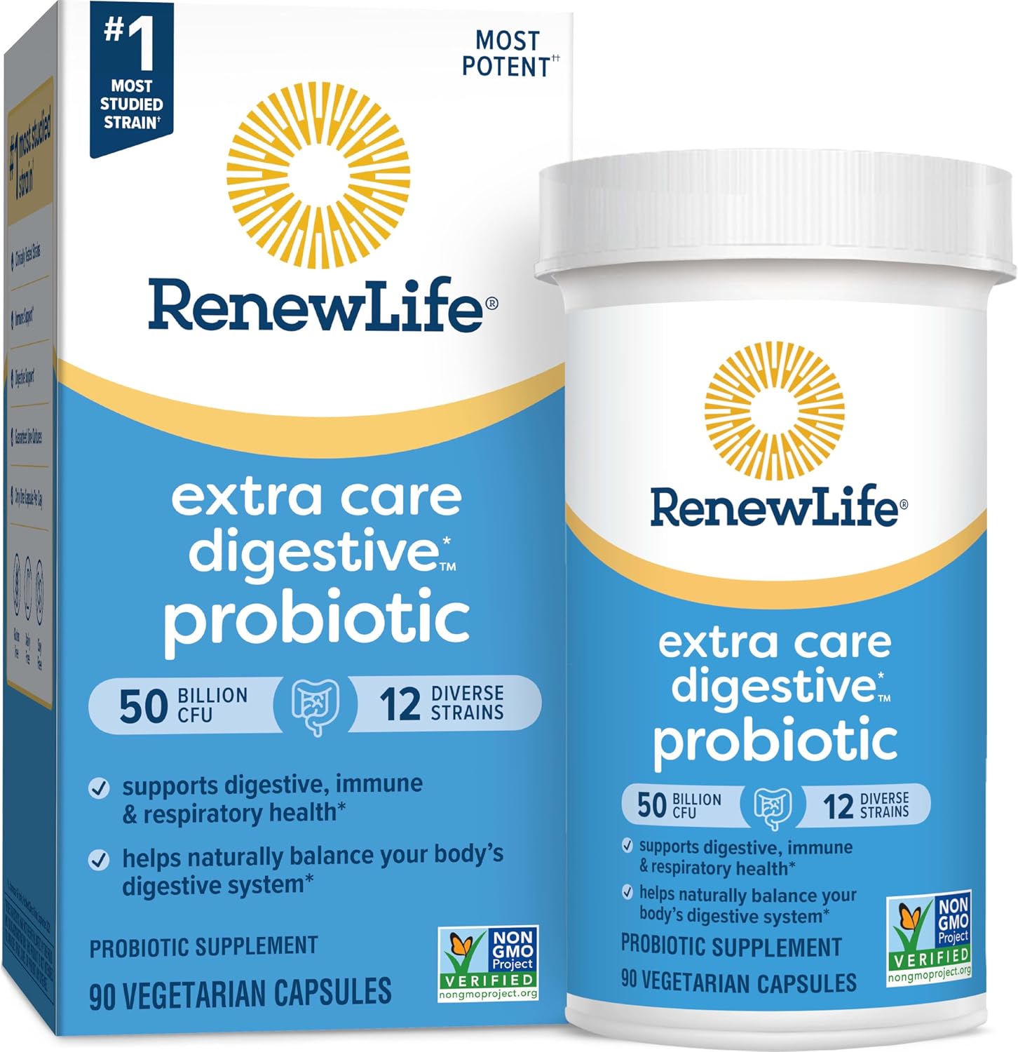 Renew Life Ultimate Flora Probiotic 80 Billion CFU | 31 Strains