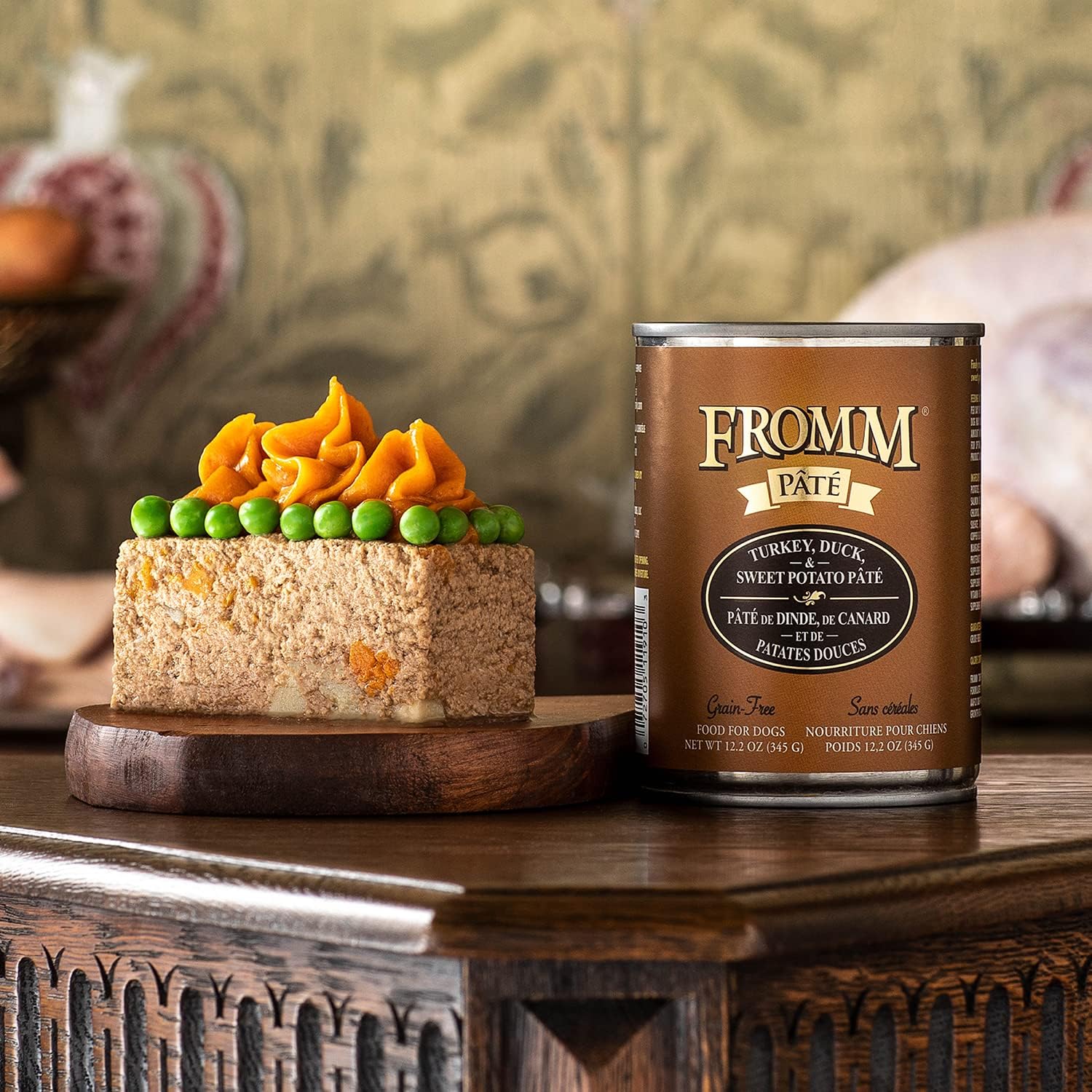 Fromm Venison & Lentil Pate Dog Food - Premium Wet Dog Food - Venison Recipe - Case of 12 Cans
