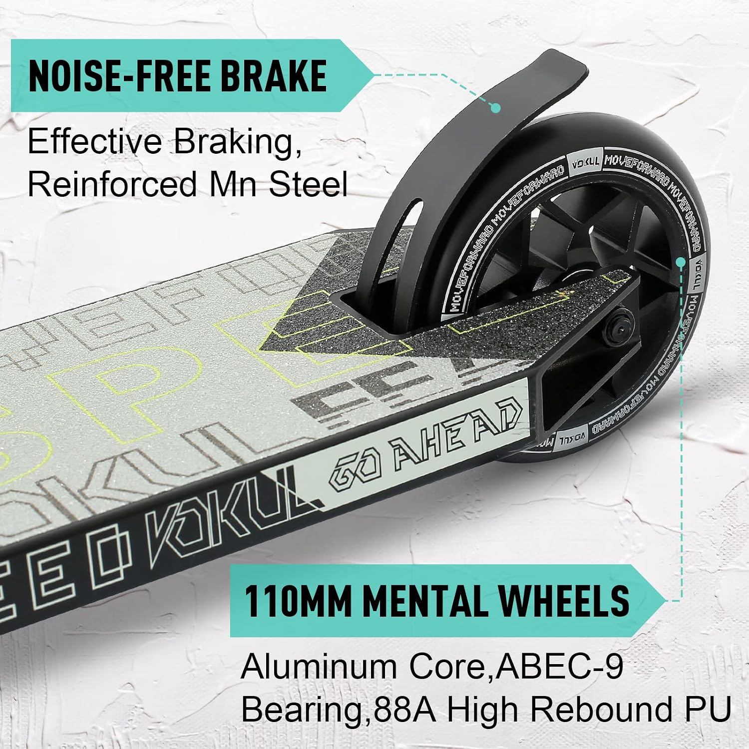 VOKUL K1 Pro Scooters - Stunt Scooter | Trick Scooter - Intermediate and Beginner Freestyle Scooter for Kids 8 Years and UP,Teens and Adults -Quality Kick Pro Scooter for Boys and Girls