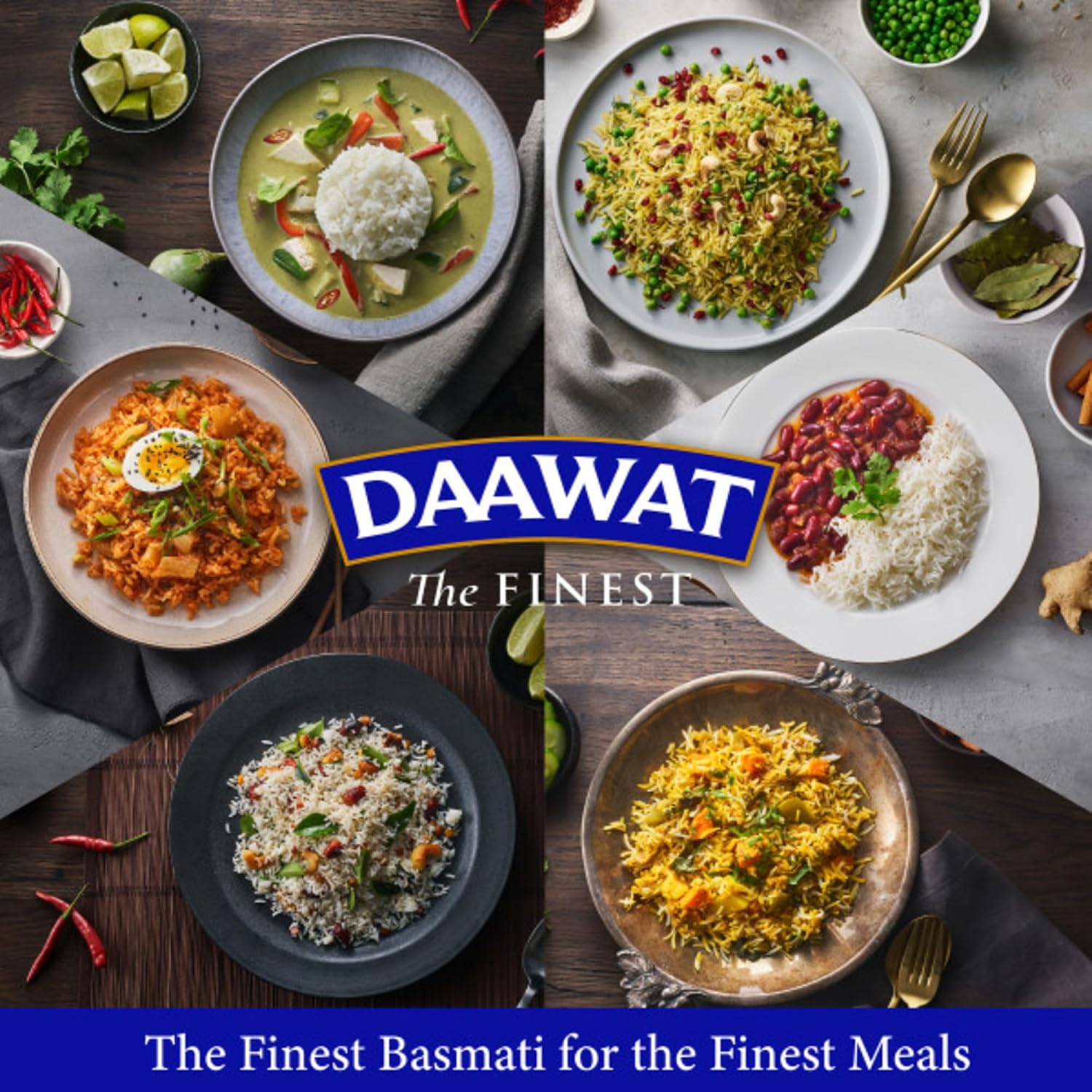 Daawat Traditional Basmati White Rice - 10 lb Bag | Authentic Extra Long Grain Basmati Rice - Great for Curries, Pilafs & Indian Recipes - Cook in Microwave or on Stove Top
