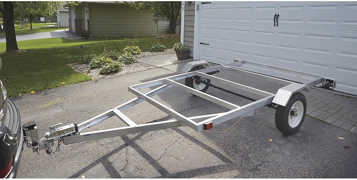 Ultra-Tow 5ft. x 8ft. Aluminum Utility Trailer Kit — 1715-Lb. Load Capacity