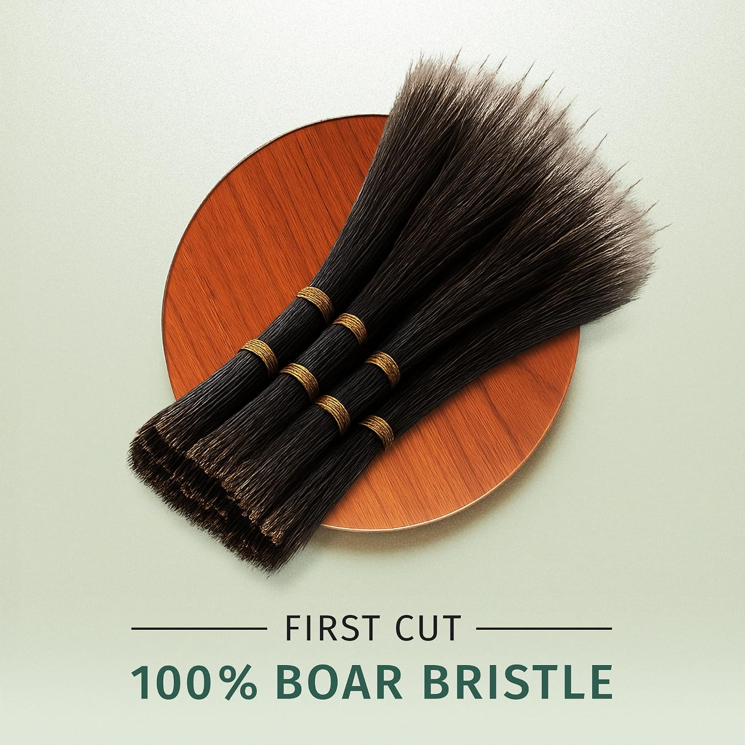 SHASH Classic German First Cut 100% Boar Bristle Hair Brush Since 1869 - Conditions Hair, Improves Texture, Exfoliates Scalp