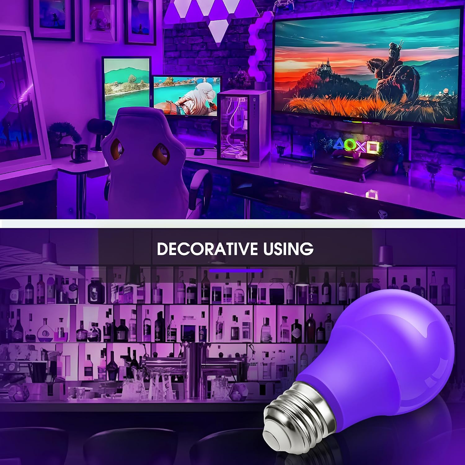 LOHAS Dusk to Dawn Sensor Light Bulbs, 40W Equivalent LED Outdoor Lighting