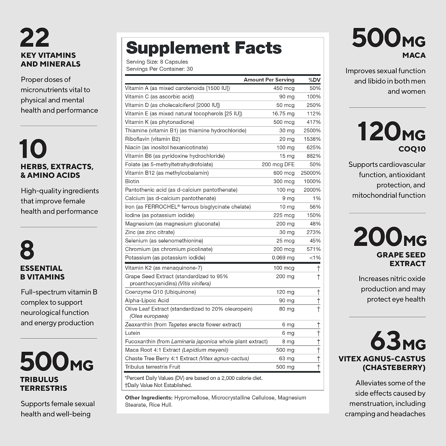 LEGION Triumph Men's Sport Vitamin - Complete Multivitamin for Men - Daily Vitamins for Men to Boost Health and Performance - Men's Multivitamin with 21 Vitamins & Minerals - 30 Servings