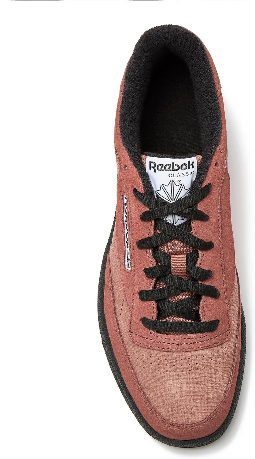 Reebok Club C 85 Mens Tennis Shoes, Casual Fashion White Sneakers for Men