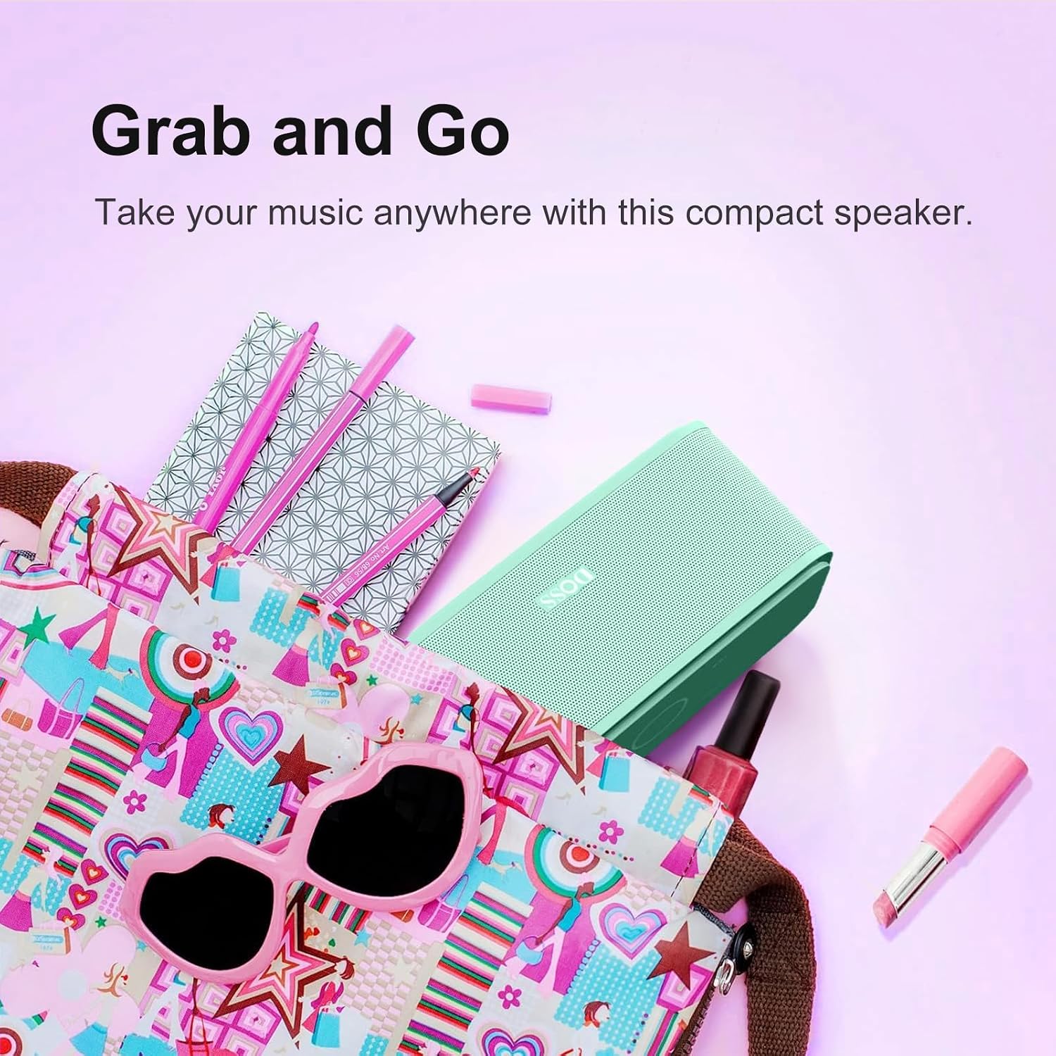 DOSS SoundBox Touch Wireless Bluetooth Speaker-12W HD Sound with Rich Bass