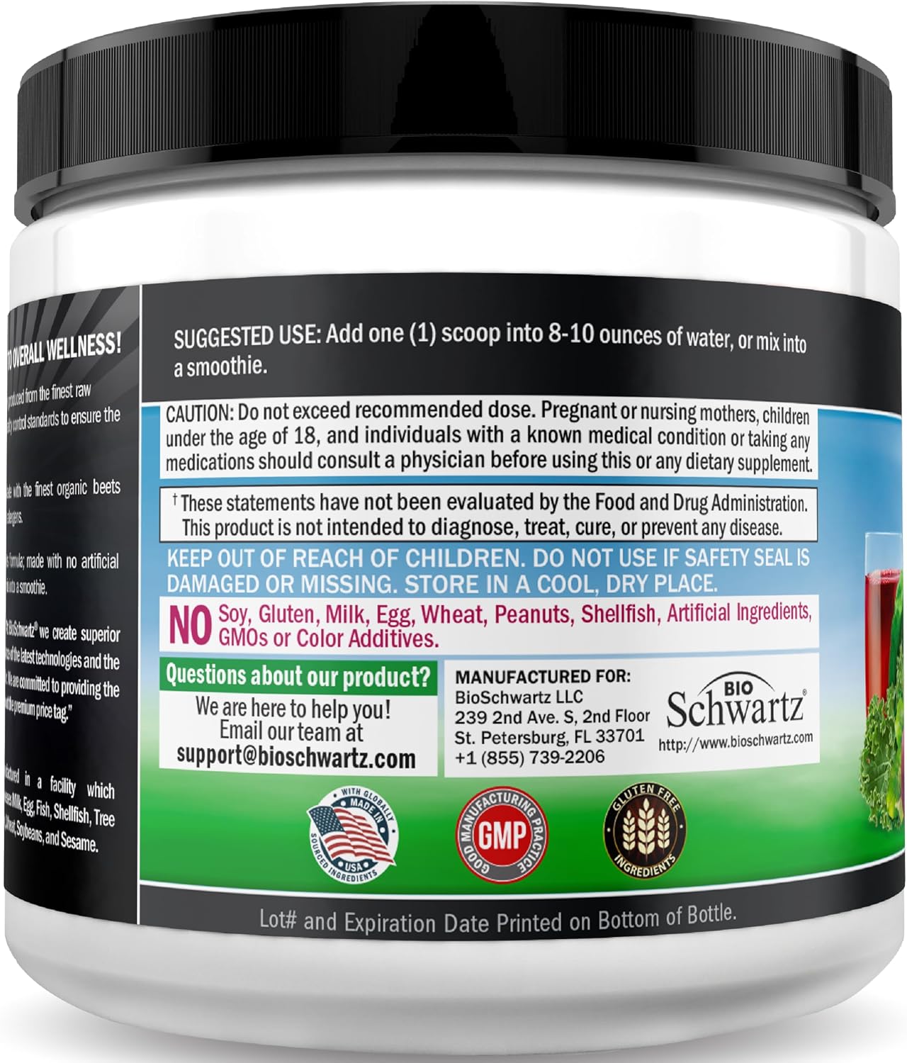 Beet Root Powder - Beets Superfood Supplement with Vitamin C - 30 Servings