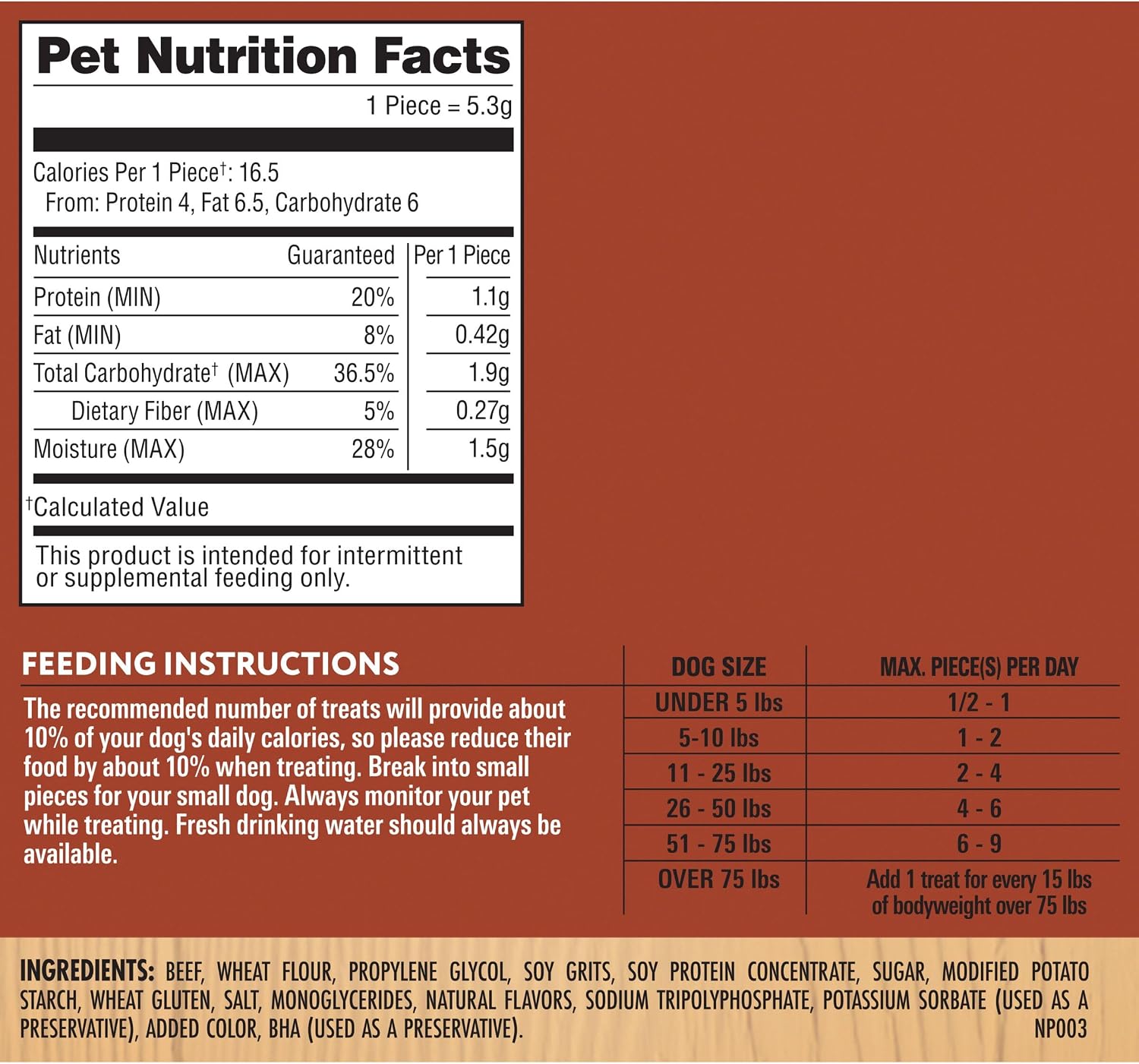 Milo’s Kitchen Chicken & Apple Sausage Slices Dog Treats, 18 Oz. Bag