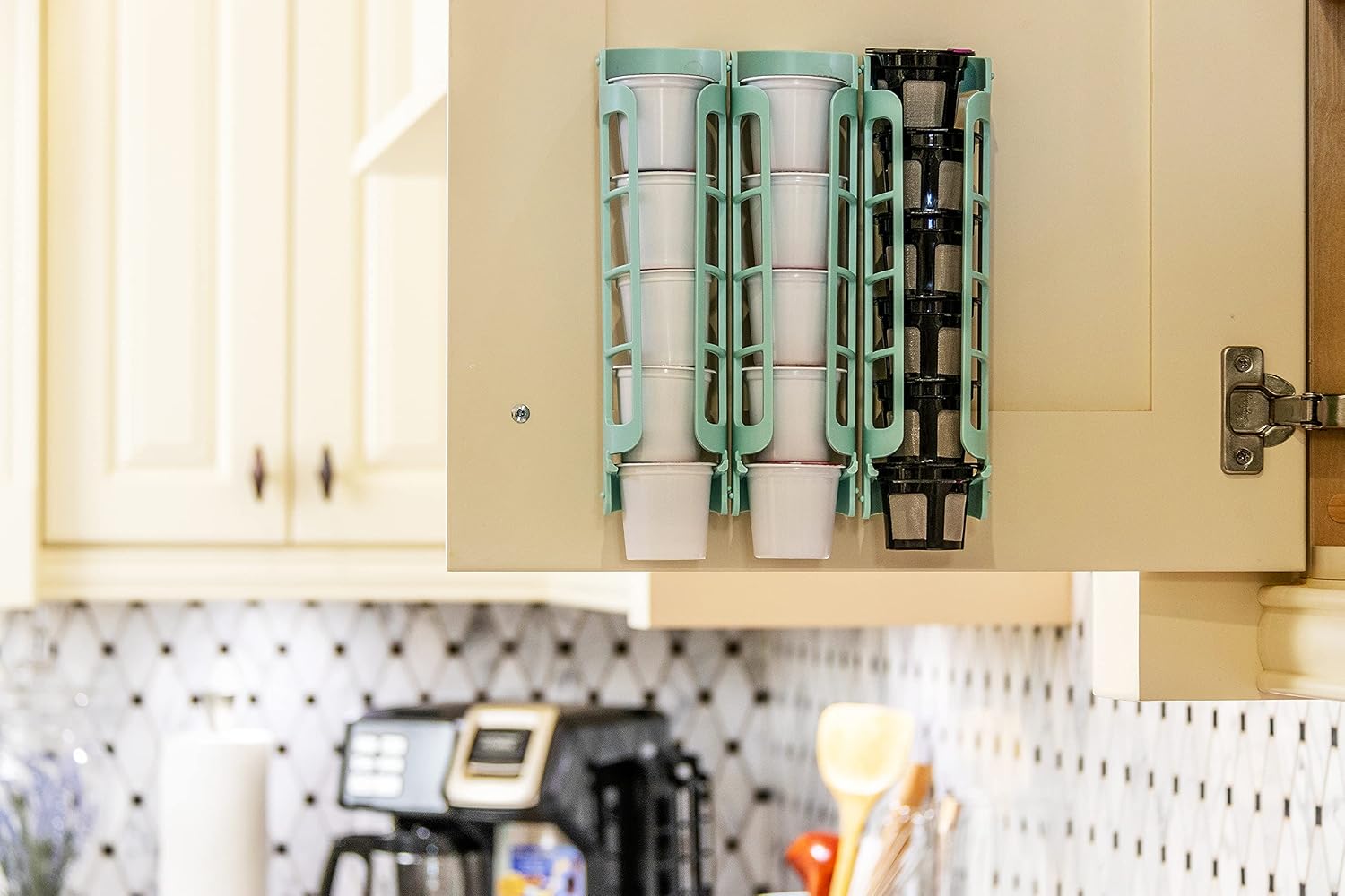 STORAGENIE Coffee Pod Holder for Keurig, Stores 10 Pods