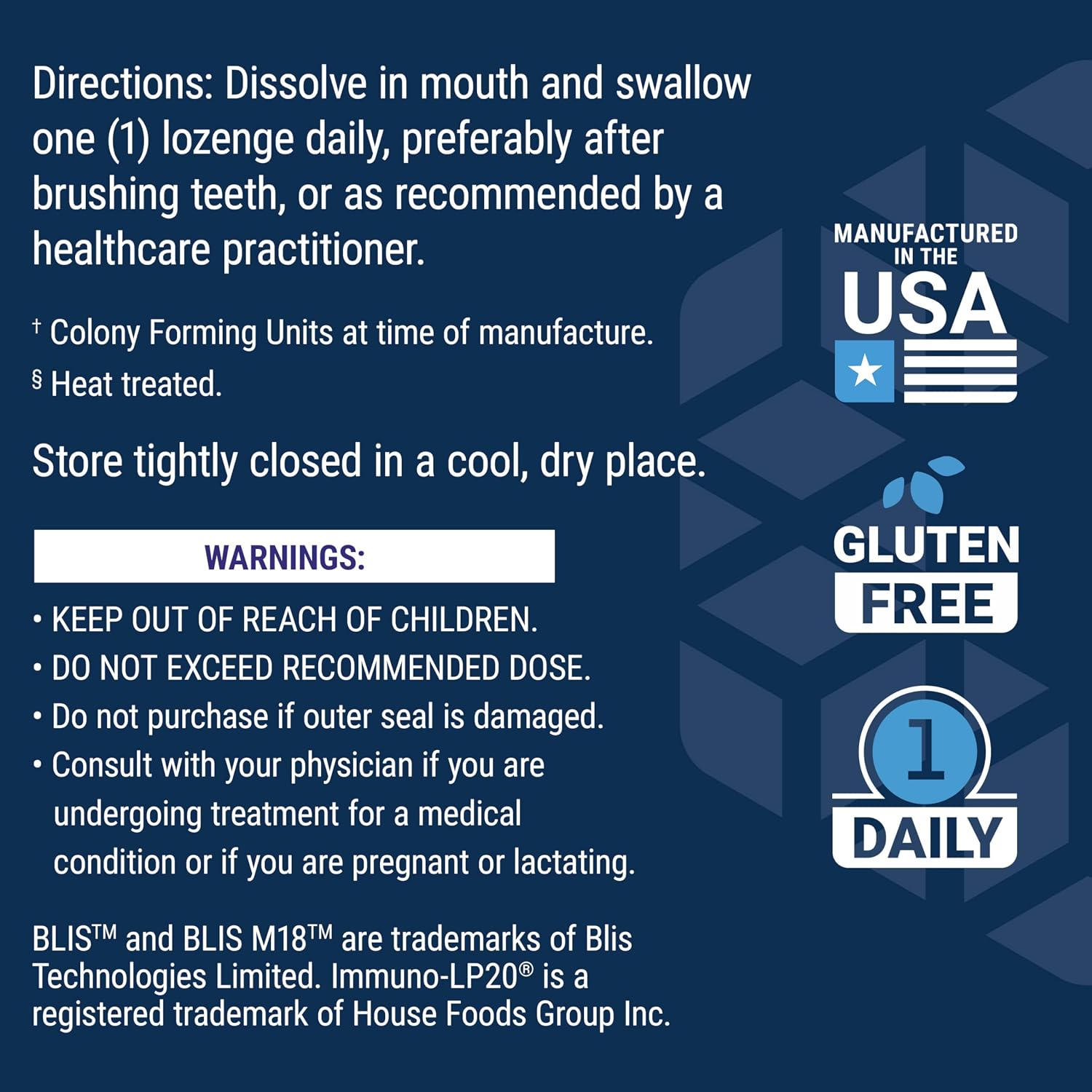 Life Extension FLORASSIST® Probiotic Oral Hygiene, Oral probiotic for Teeth and Gums, pH Levels, Dental Hygiene, Immune Support, BLIS M18™