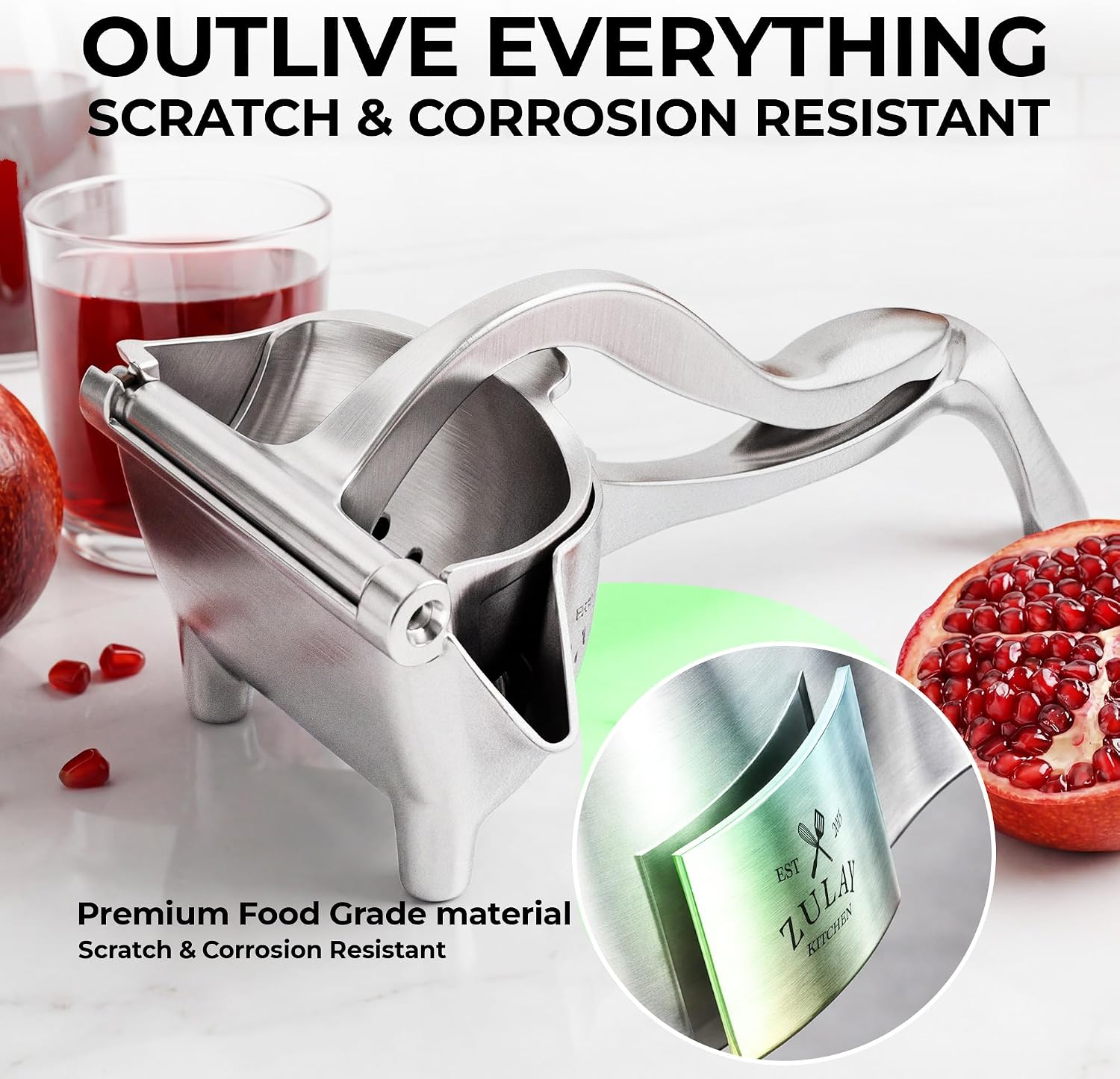 Zulay Kitchen Manual Fruit Juicer