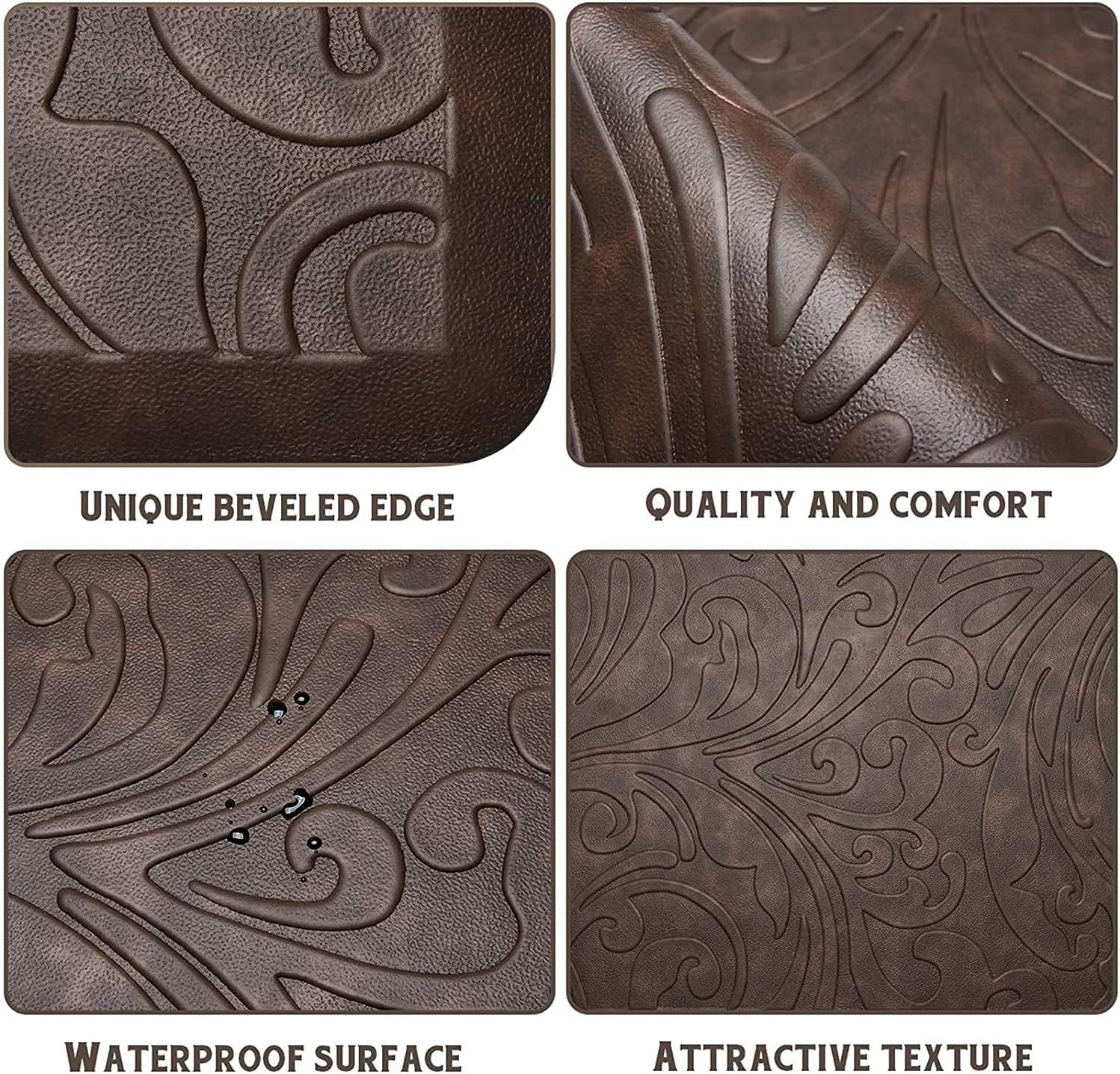 Kitchen Mat Cushioned Anti-Fatigue Comfort Standing Mat Rug for Home,Office
