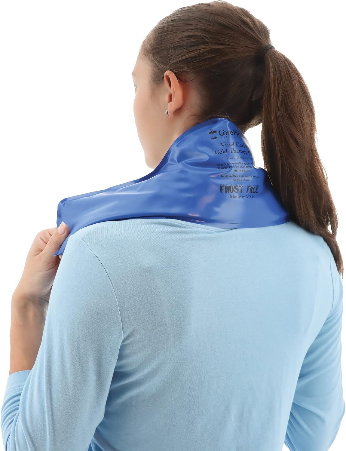 Core Products Flexible Vinyl Intense Cold Pack for Neck, Shoulders & Back - 11" X 15"