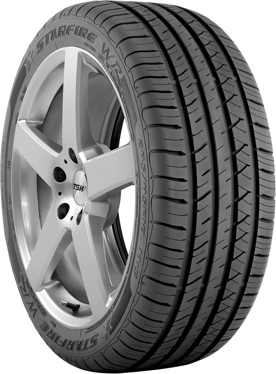 Starfire WR All-Season 235/55R17 99W Tire | Passenger High Performance All Season Traction 99W Rated Standard Load Radial Construction Black Sidewall Tire