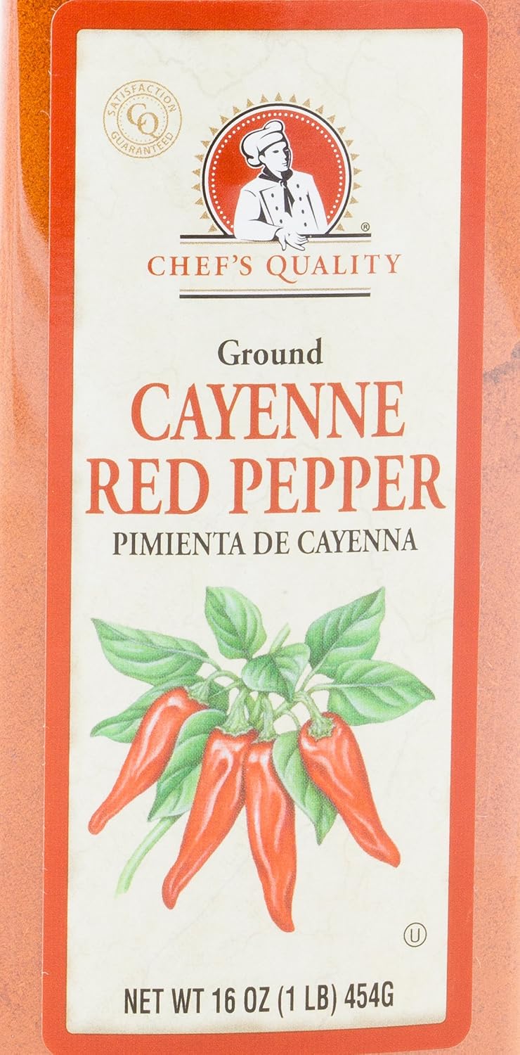 Chef's Quality Ground Cayenne Red Pepper Powder - (16Oz)