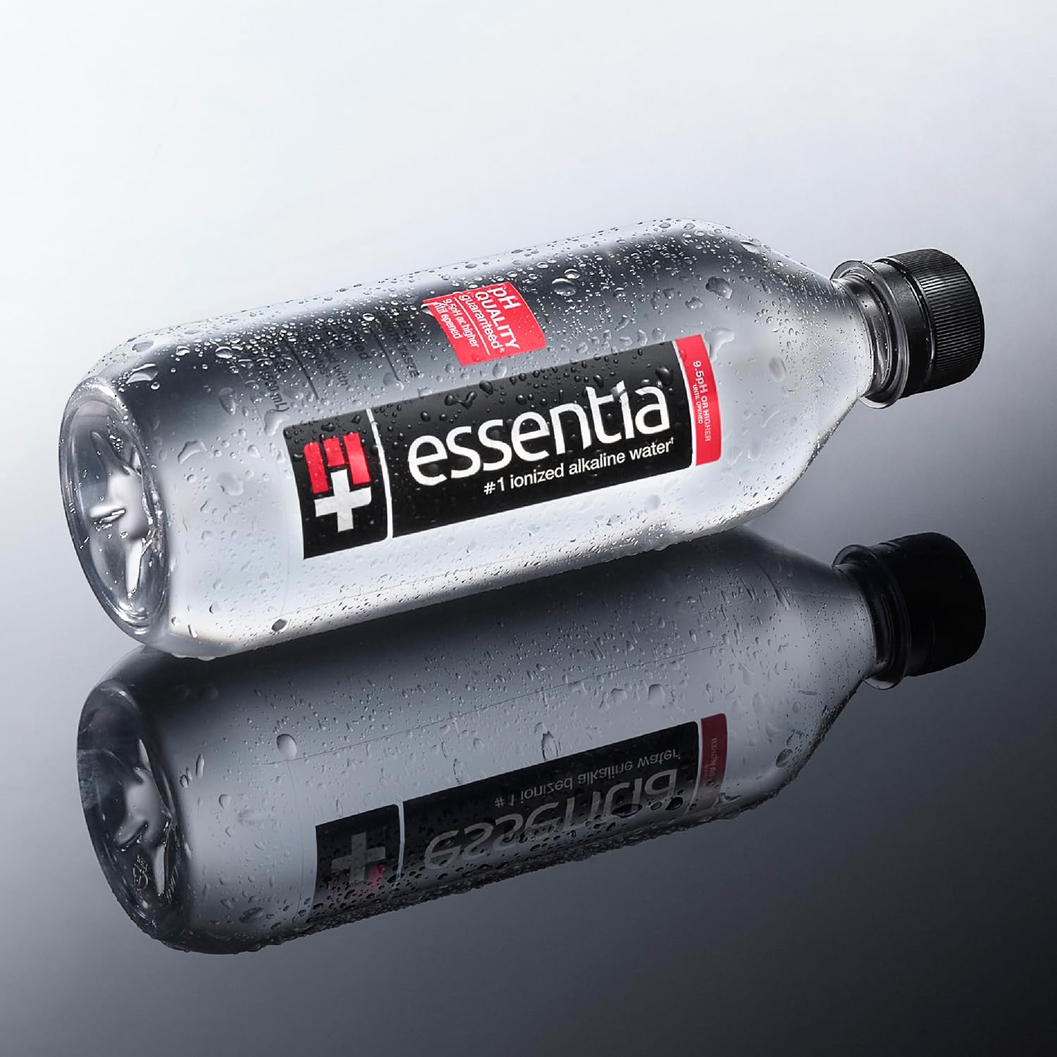 Essentia Water LLC, Ionized Alkaline Bottled Water; 99.9% Pure, Infused with Electrolytes, 9.5 pH or Higher a Clean, Smooth Taste, 20 Fl Oz (Pack of 24)