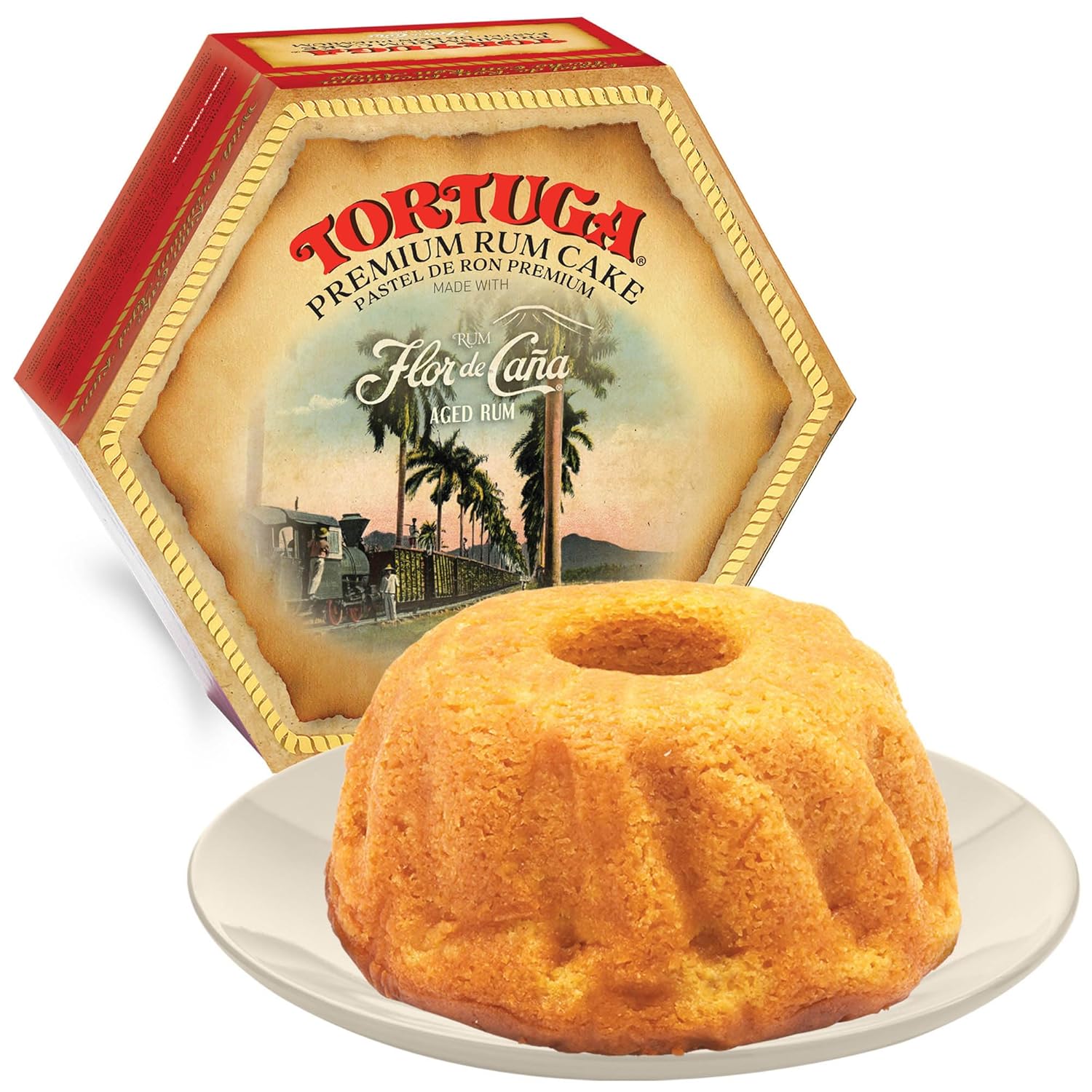 TORTUGA Provenance Rum Cake Variety Pack – 4 oz. - 6 Pack - The Perfect Premium Gourmet Gift for Stocking Stuffers, Gift Baskets