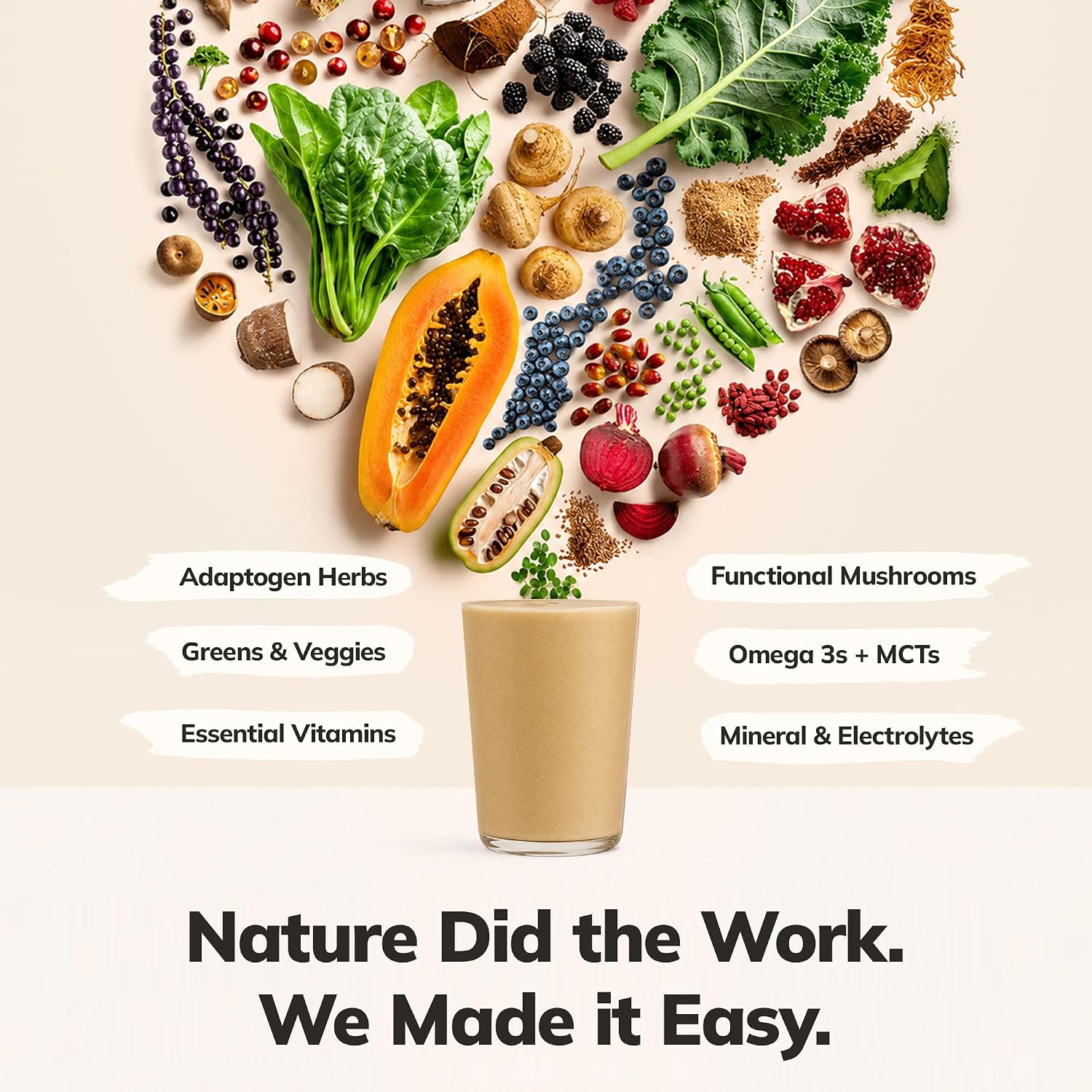 Ka’Chava Whole Body Meal Shake Chocolate 2 lb – Vegan Protein Powder with 85+ Superfoods & Greens – Plant-Based Meal Replacement with Probiotics & Digestive Enzymes – Gluten & Dairy Free (15 Servings)