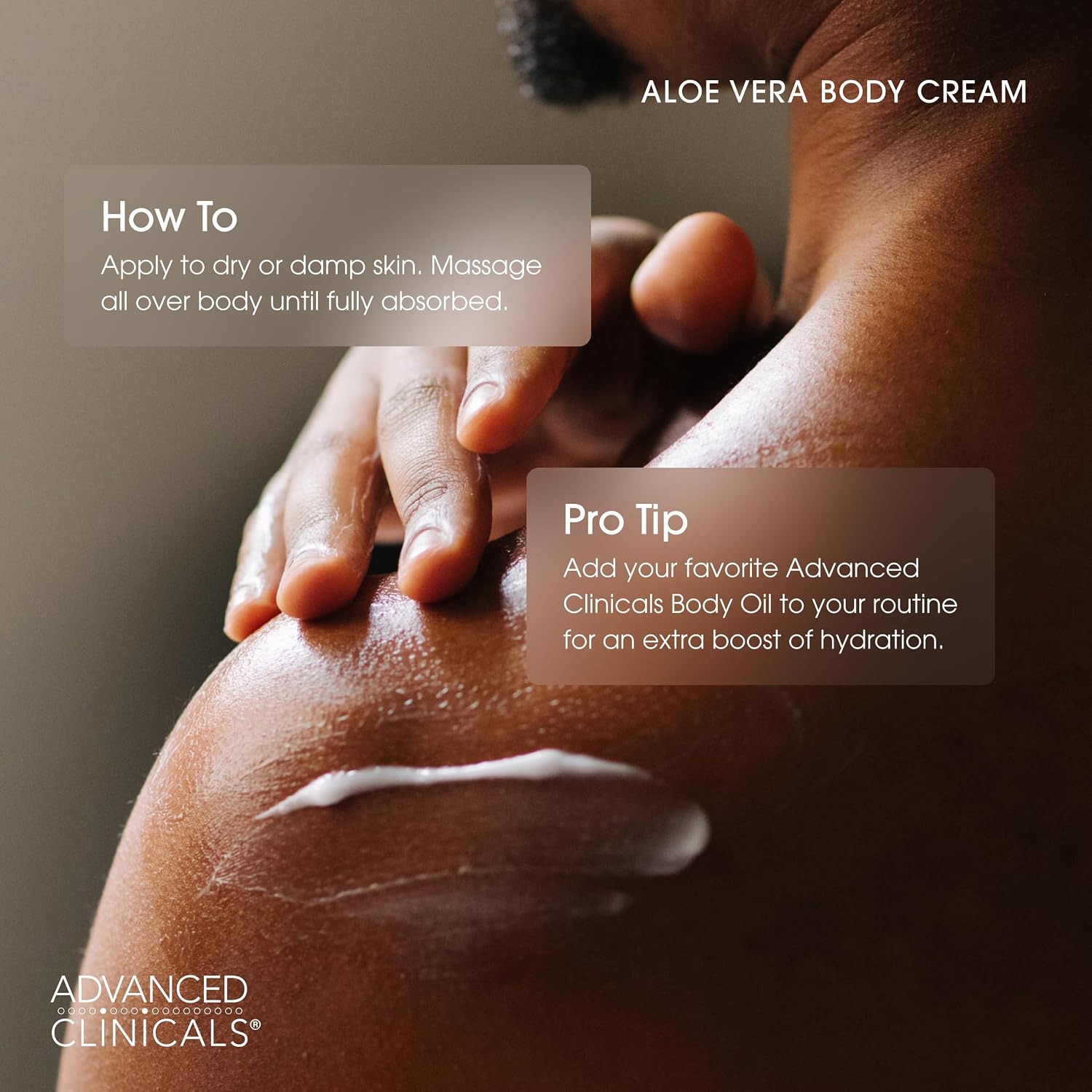 Advanced Clinicals Coconut Oil Body Cream For Women & Men | Hydrating Coconut Lotion For Extremely Dry Skin | Visible Anti Aging Body Butter Skin Care Balm Moisturizer For Hand, Heel, Feet, 16 Ounce