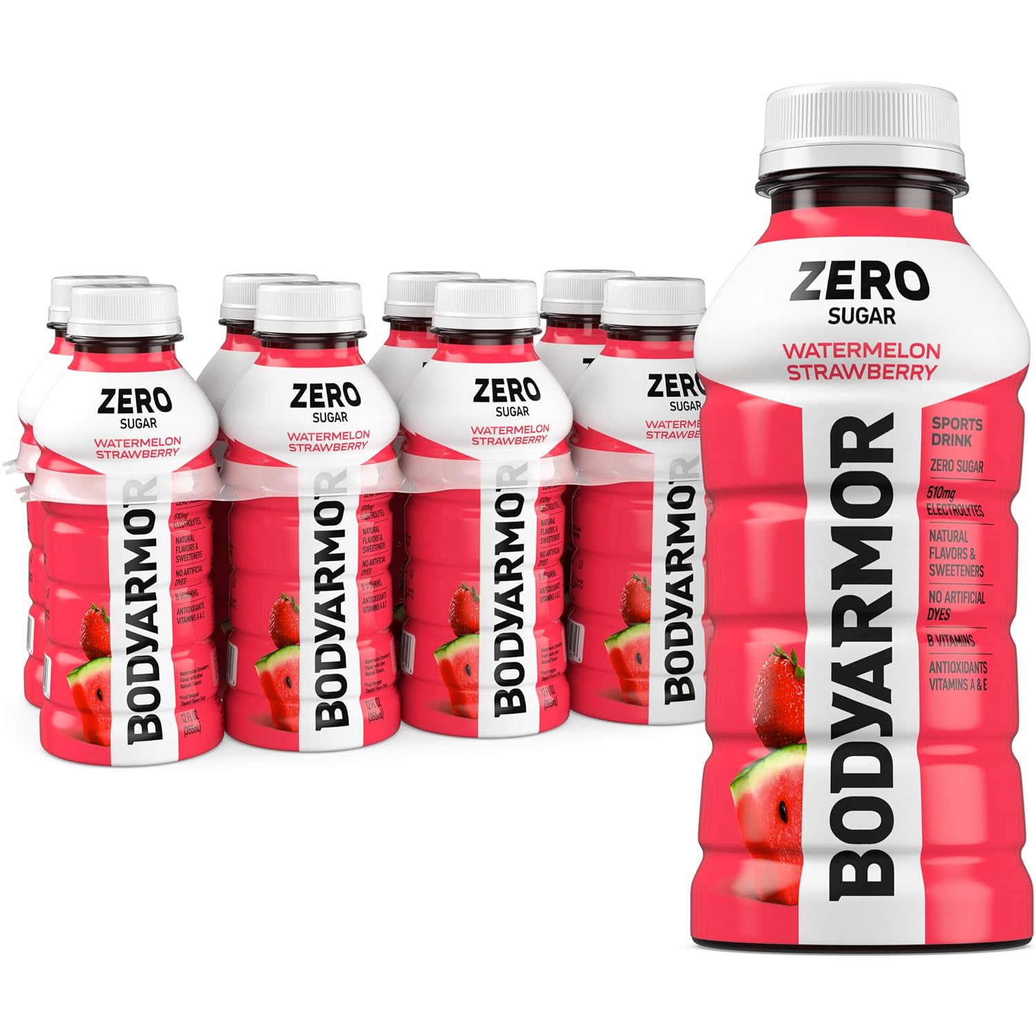 BODYARMOR LYTE Sports Drink, Peach Mango Electrolyte Drink, 12 Oz (8 Pk)